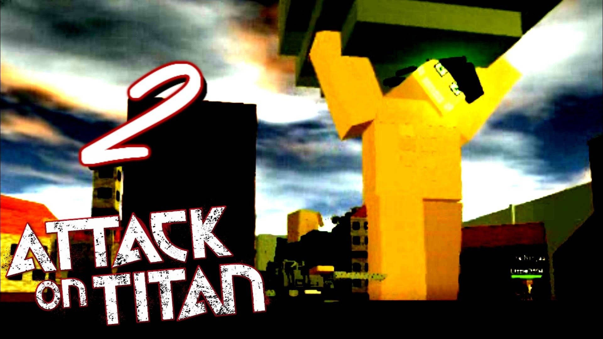 Fondo de pantalla genial de avatar anime de Roblox del anime Attack on Titan.