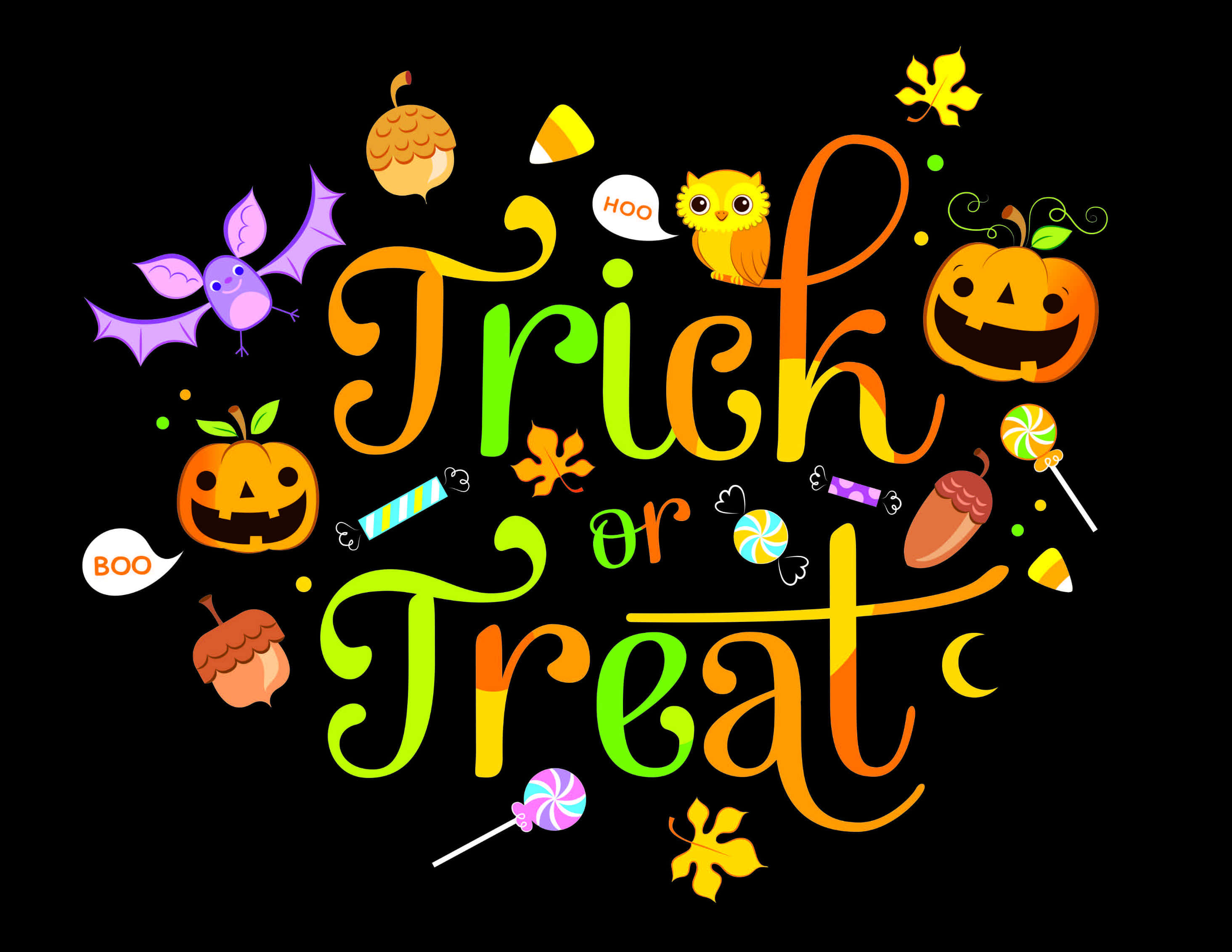 Diversión de pedir dulces en Halloween Fondos de pantalla