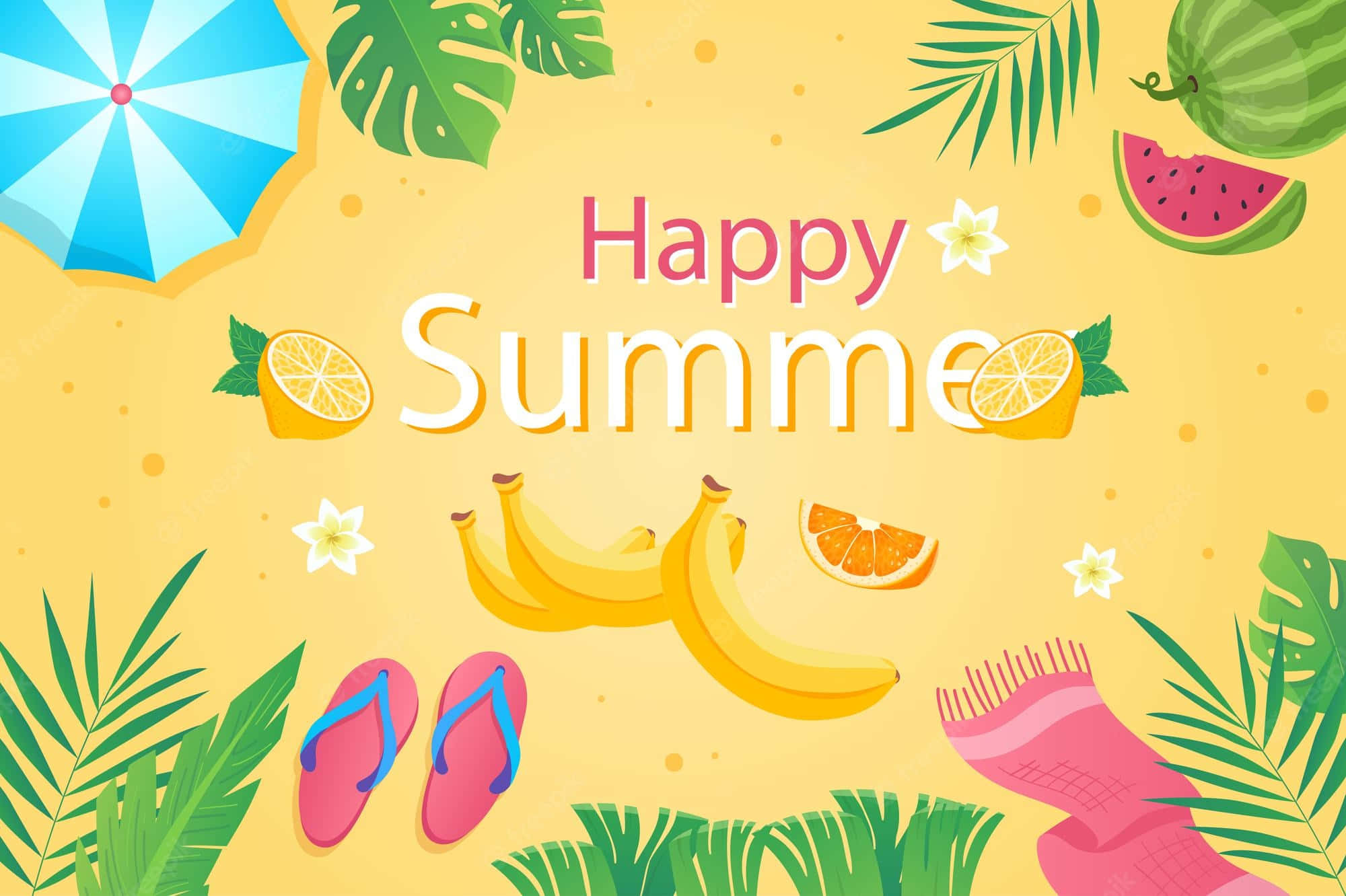 Diversión Feliz de Verano Fondos de pantalla