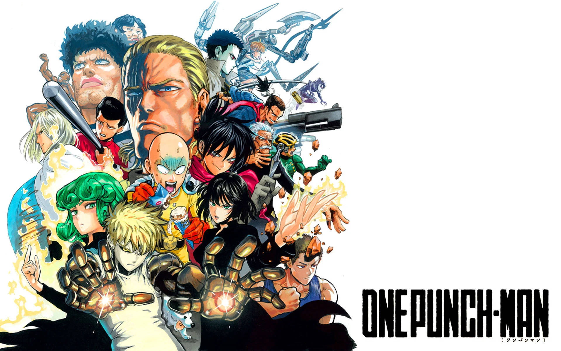 Divertido Anime de One Punch Man Fondos de pantalla