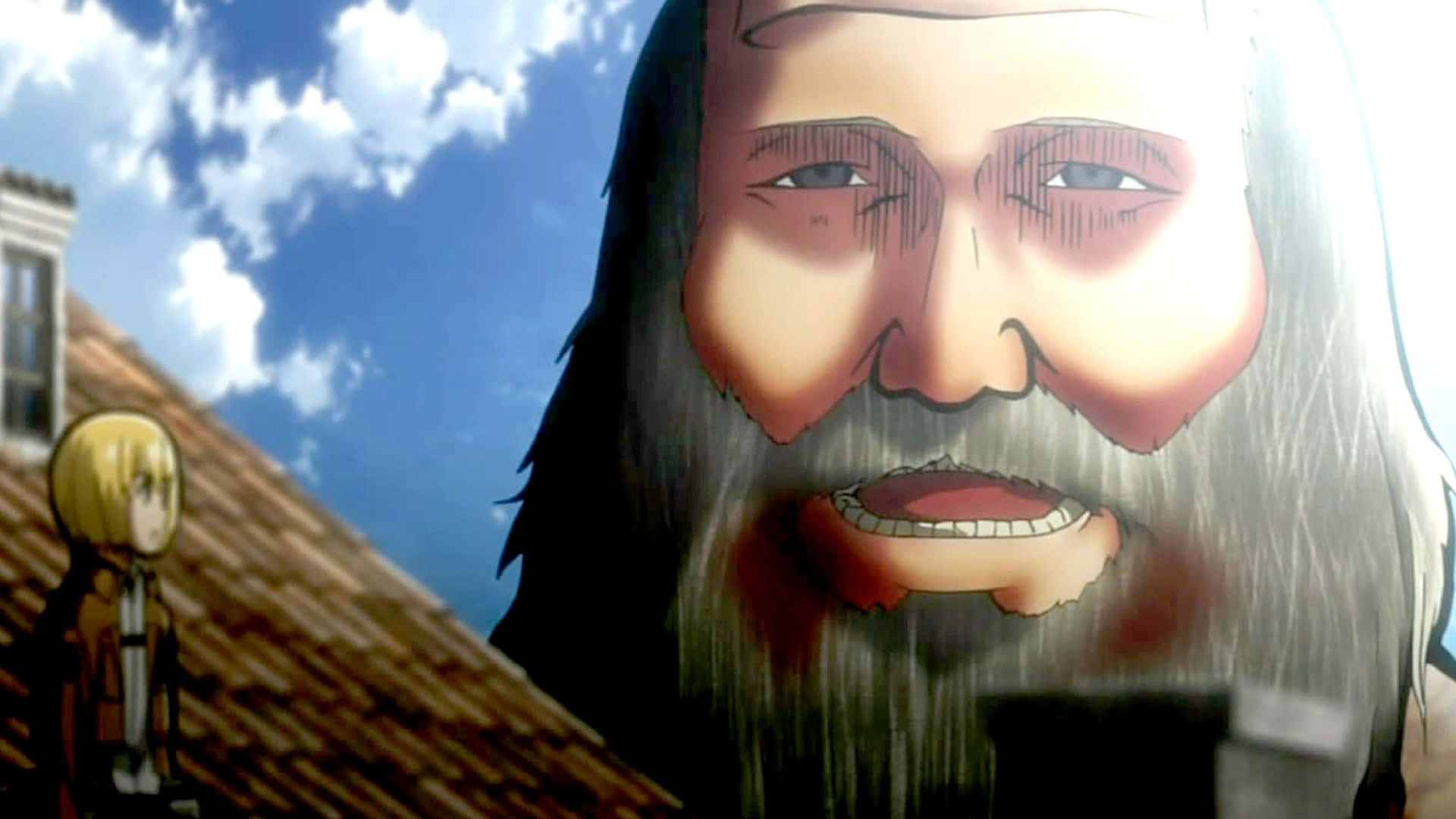 Divertido enfrentamiento de anime en un mundo vibrante Fondos de pantalla