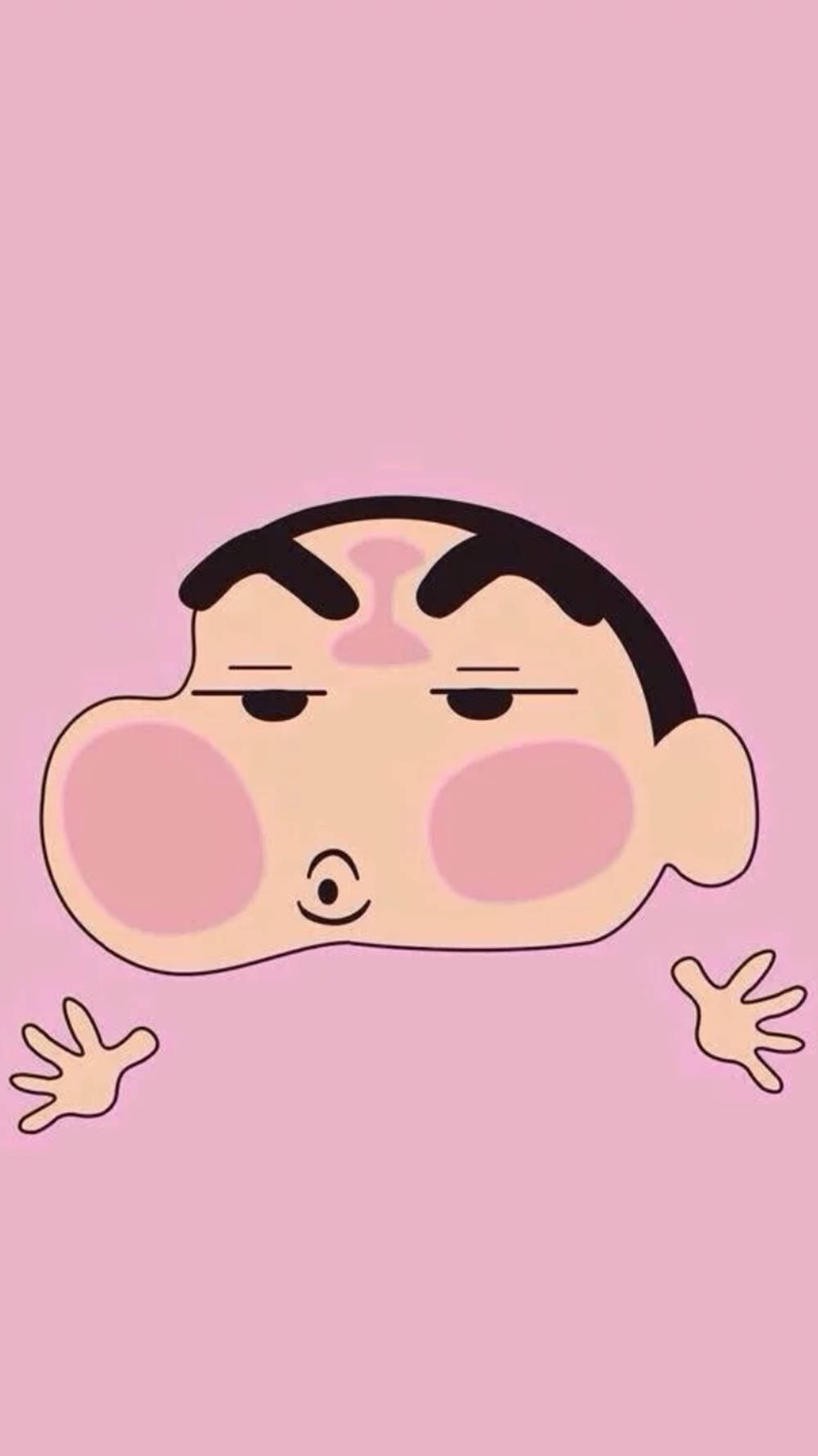 Divertido personaje de manga Shin Chan para iPhone Fondos de pantalla