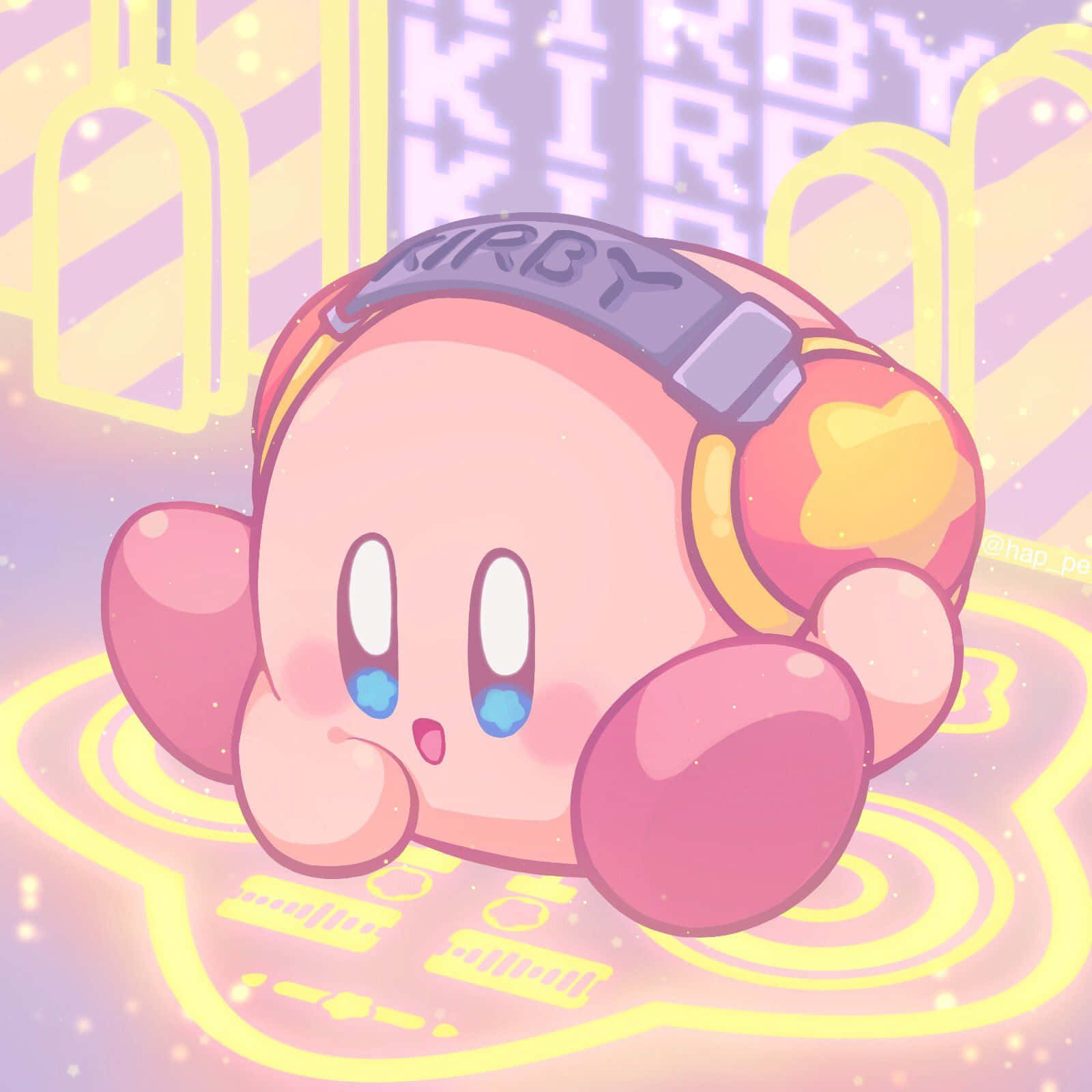 Diviértete con Kirby, la adorable criatura rosa Fondos de pantalla