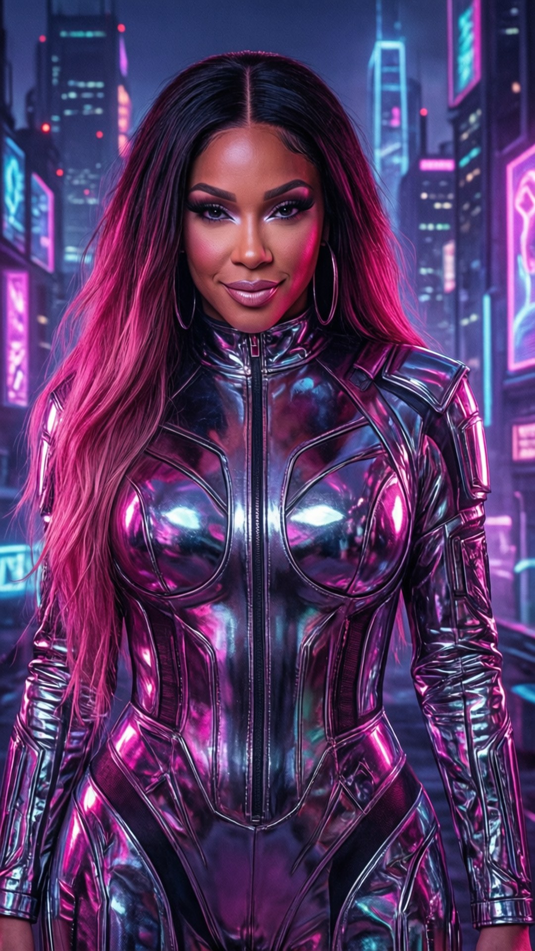 Doja Cat Cyberpunk Neón Fondos de pantalla