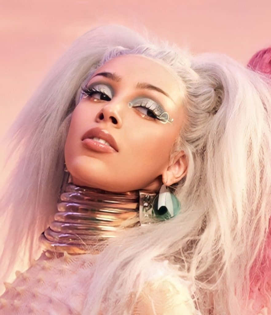 Doja Cat llevando su estilo único al escenario Fondos de pantalla