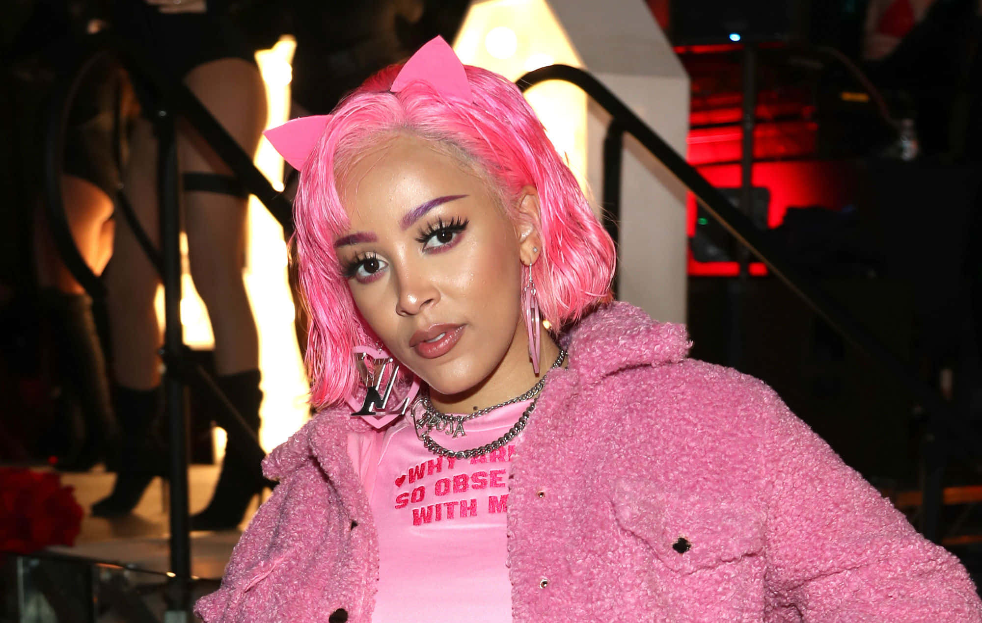 Doja Cat presume su estilo en la alfombra roja Fondos de pantalla