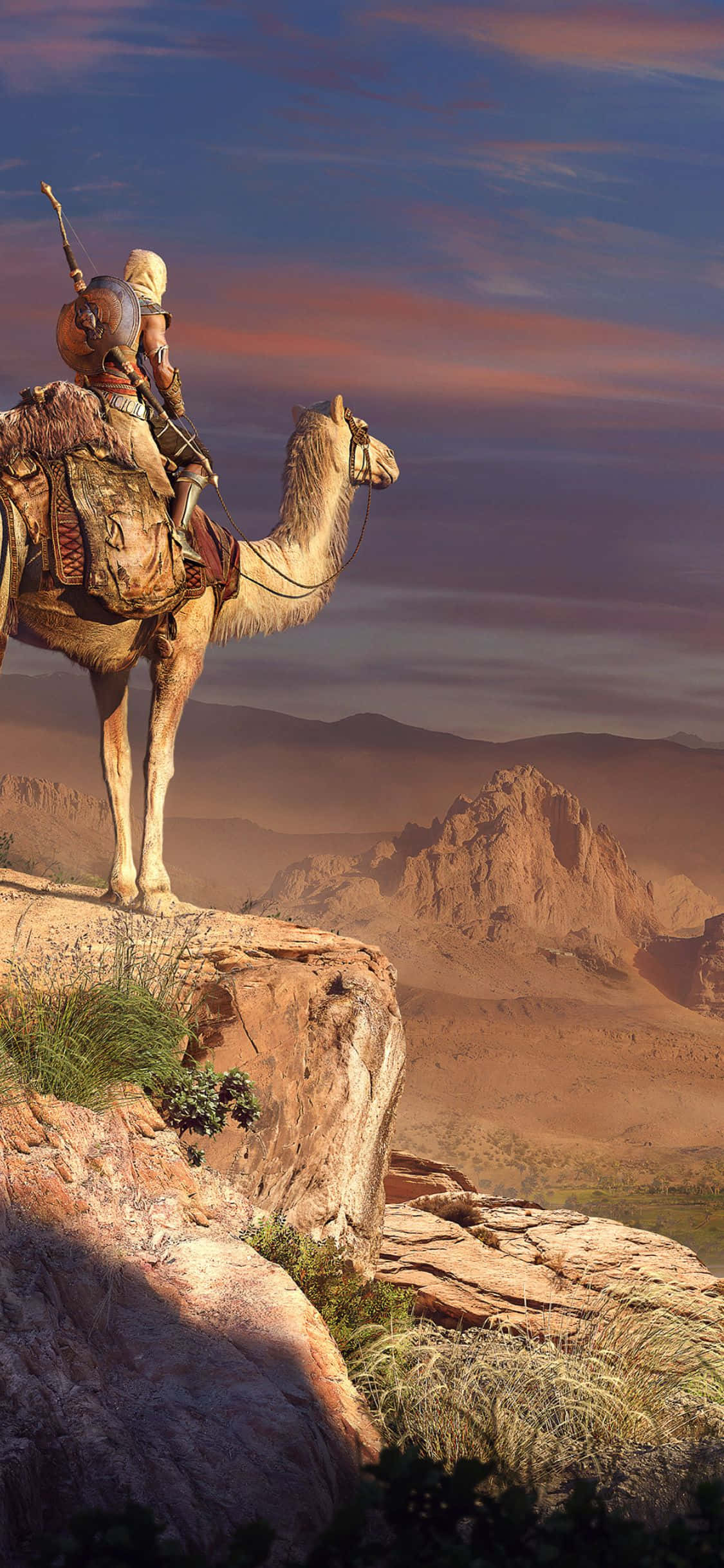Domina el campo de batalla con el iPhone X y Assassin's Creed Origins Fondos de pantalla