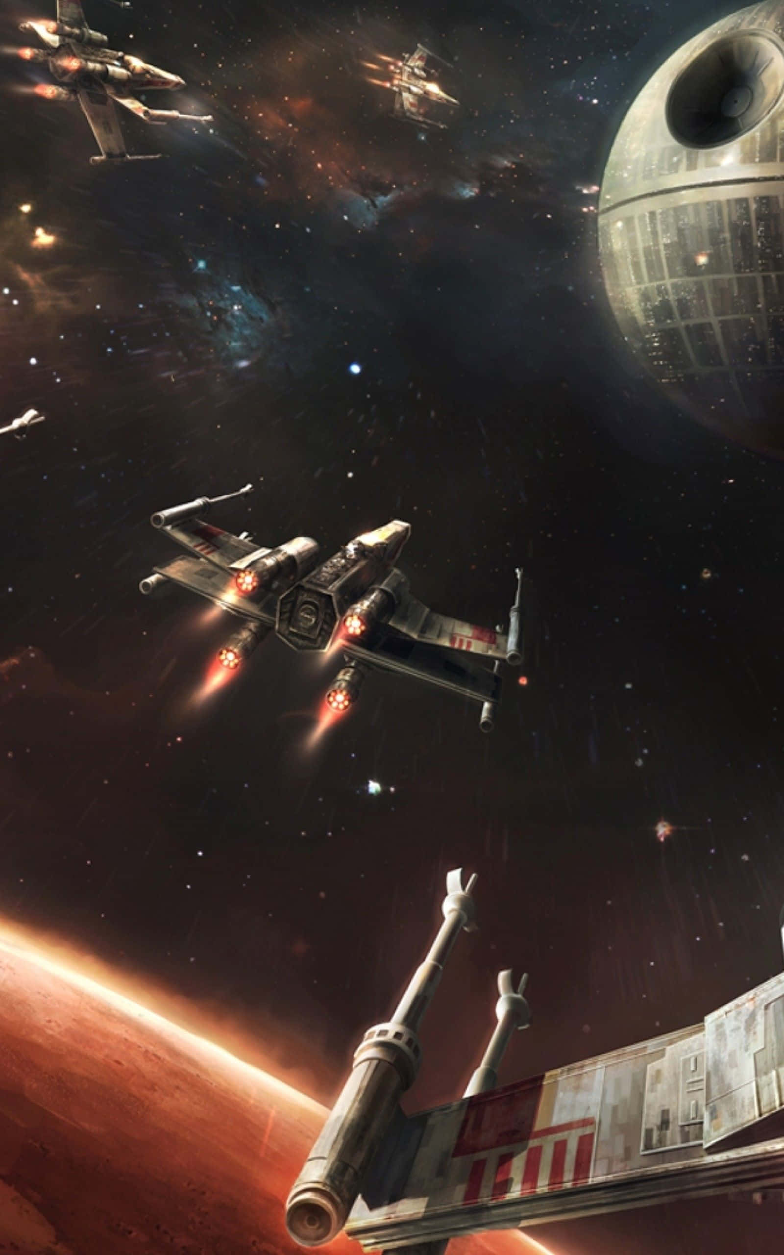 Domina la Escena con el Icónico X-wing Fighter Fondos de pantalla