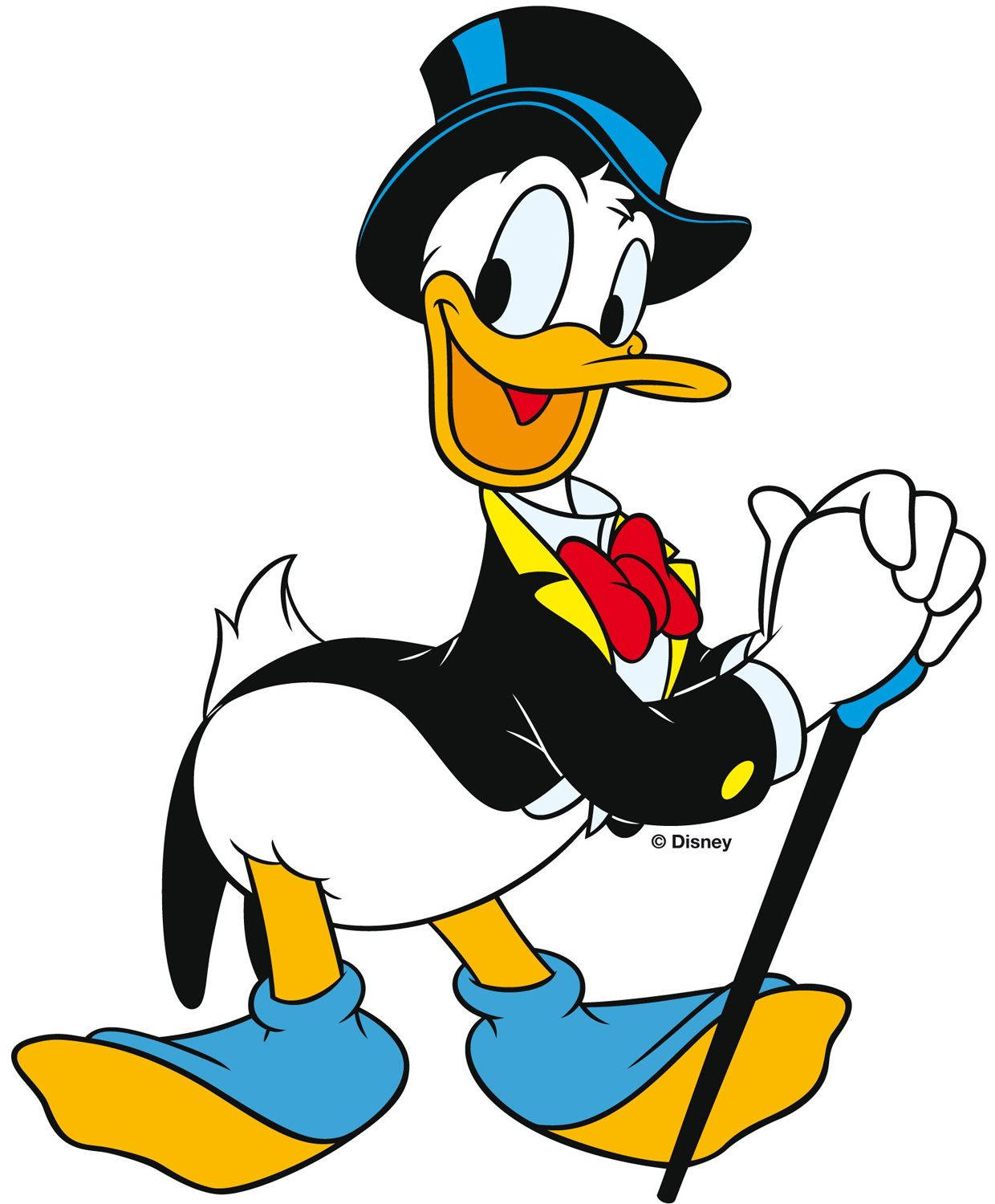 Donald Duck con traje Fondos de pantalla