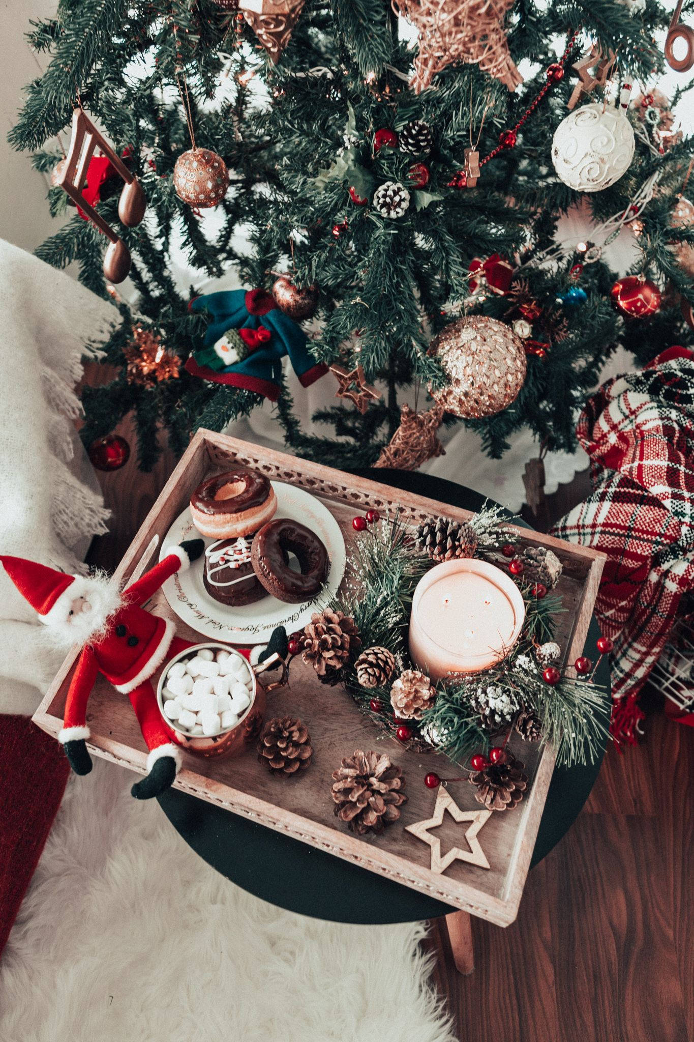 Donas Navideñas Estéticas Fondos de pantalla