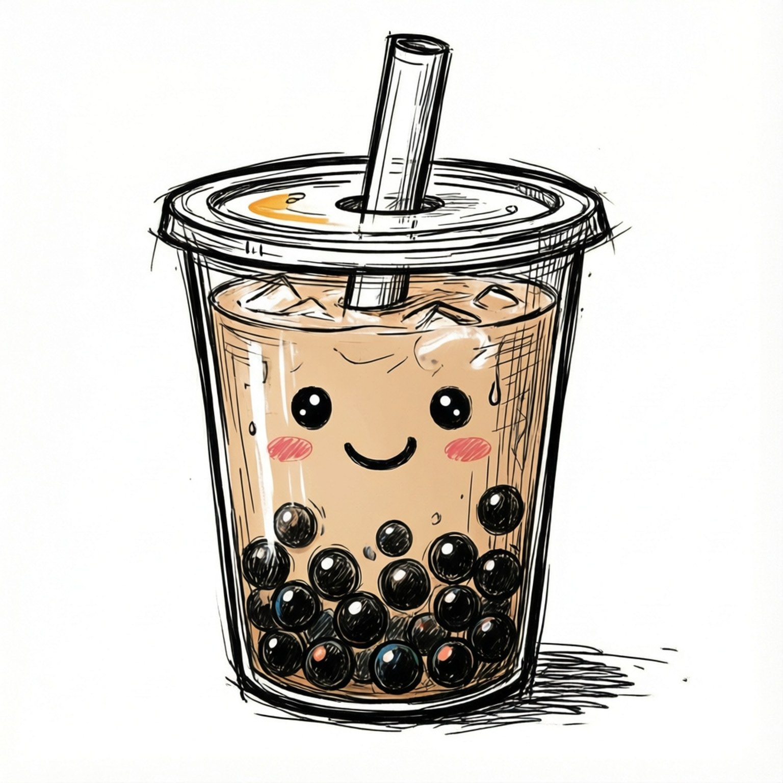 Doodle Caritas de Boba Fondos de pantalla