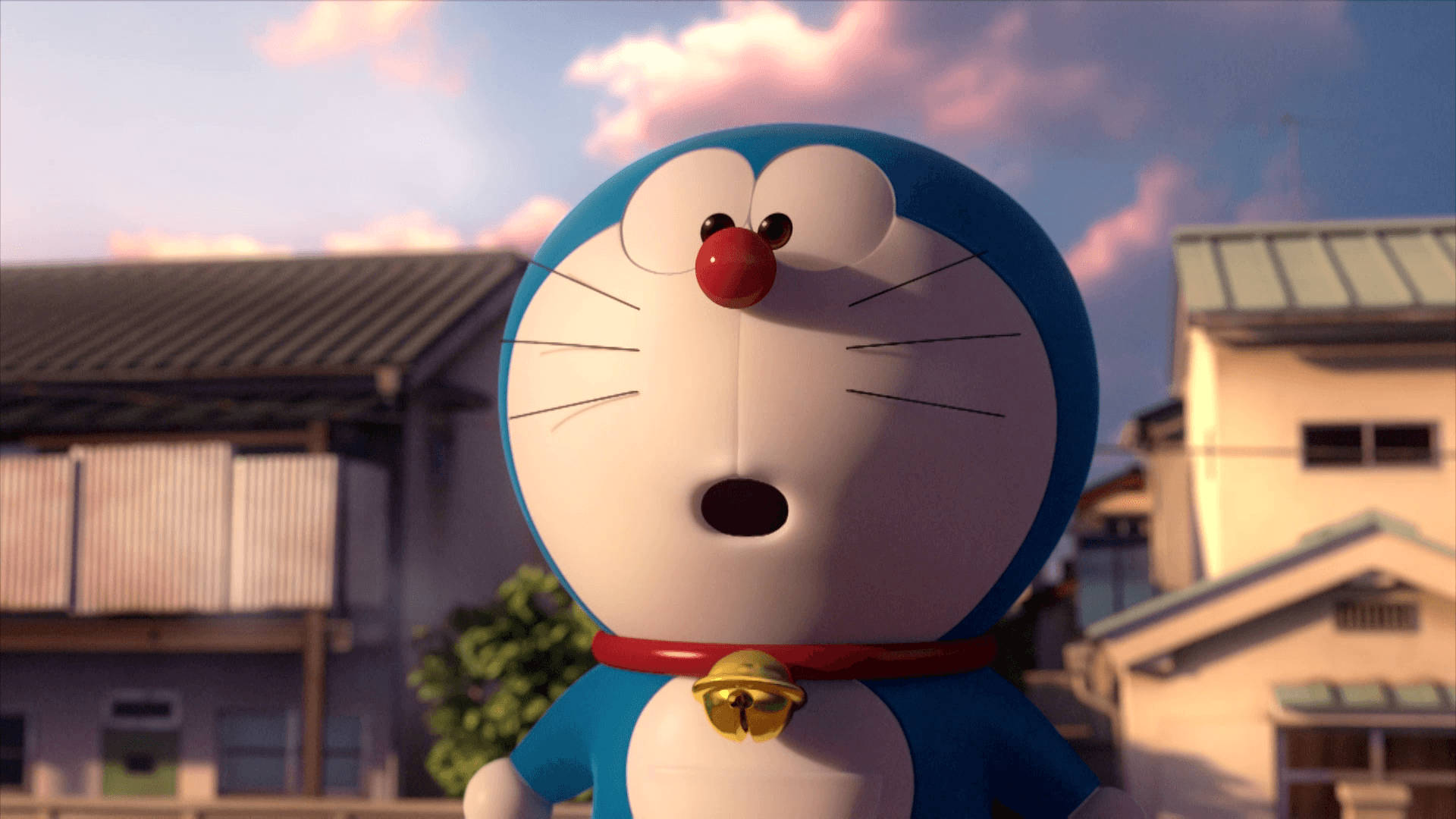 Doraemon 3D Expresión Sorprendida Fondos de pantalla
