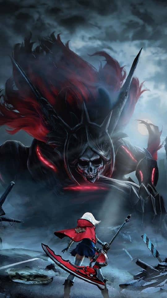 Dos Guerreros se Preparan para una Pelea de Anime Fondos de pantalla