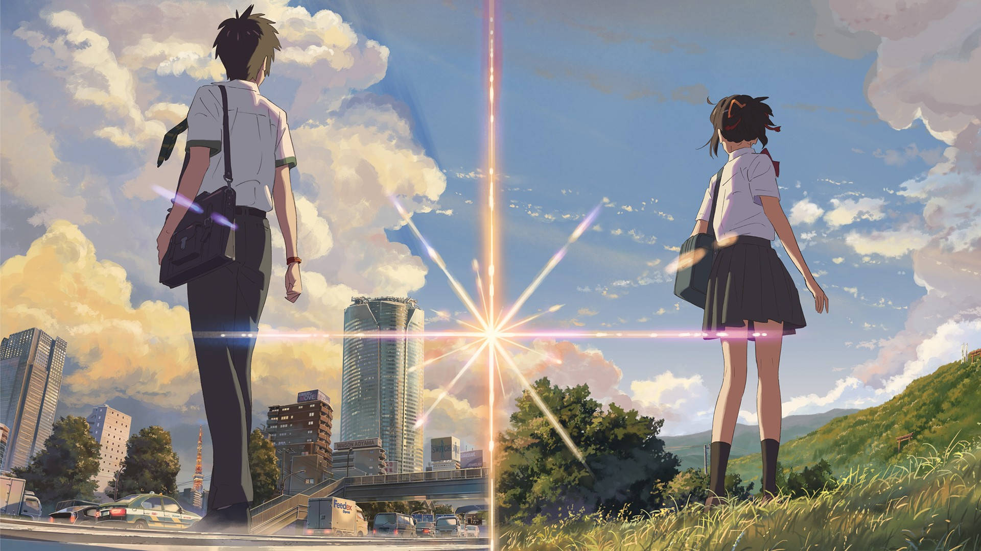 Dos Mundos Your Name Anime 2016 Fondos de pantalla