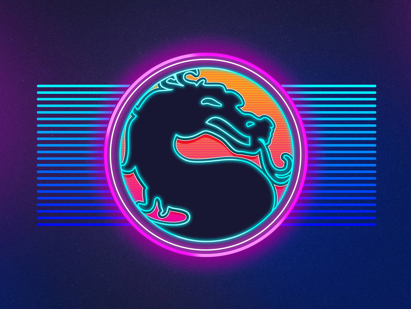 Dragón chino gamer Fondos de pantalla