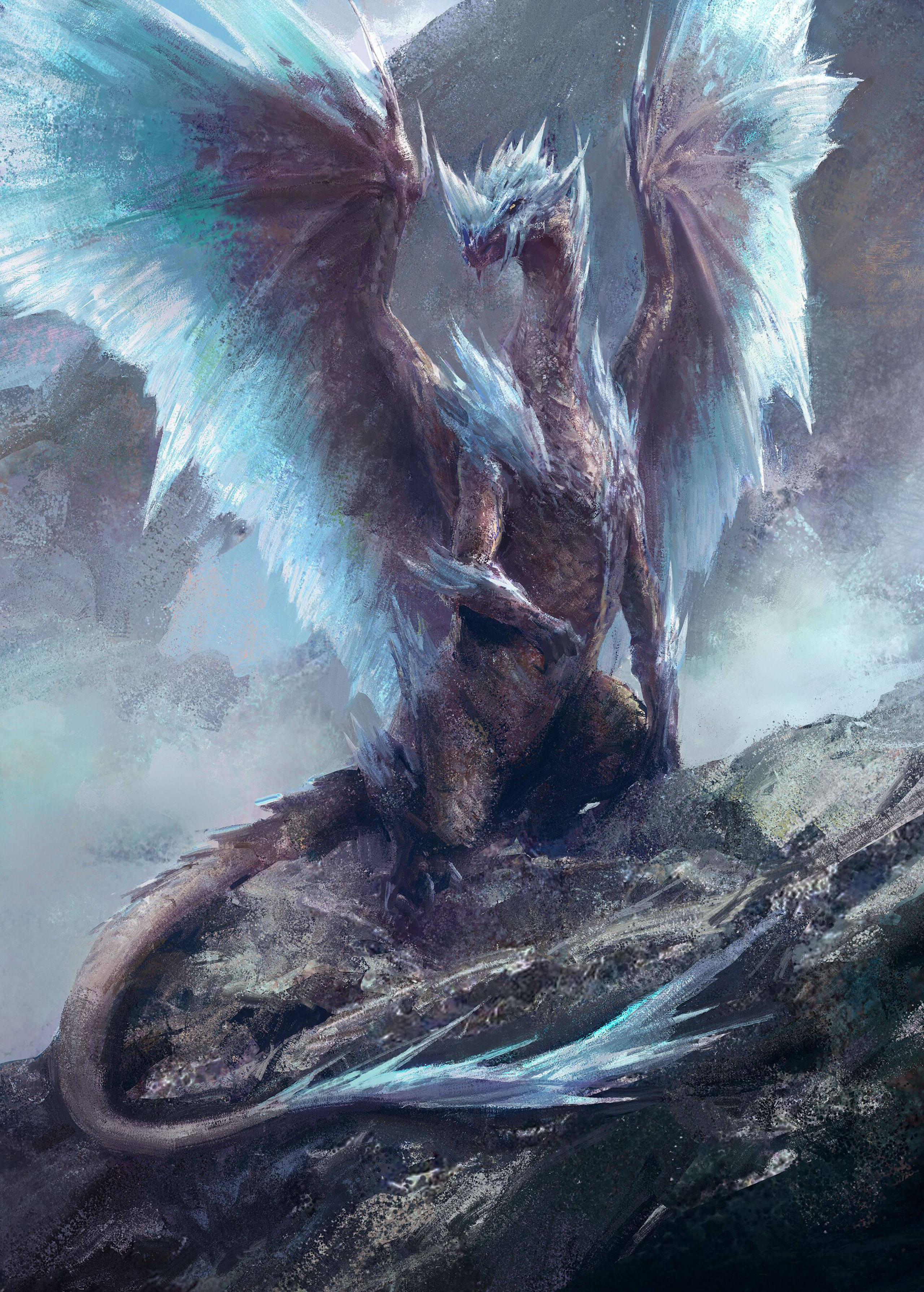 Dragón de hielo Velkhana Fondos de pantalla