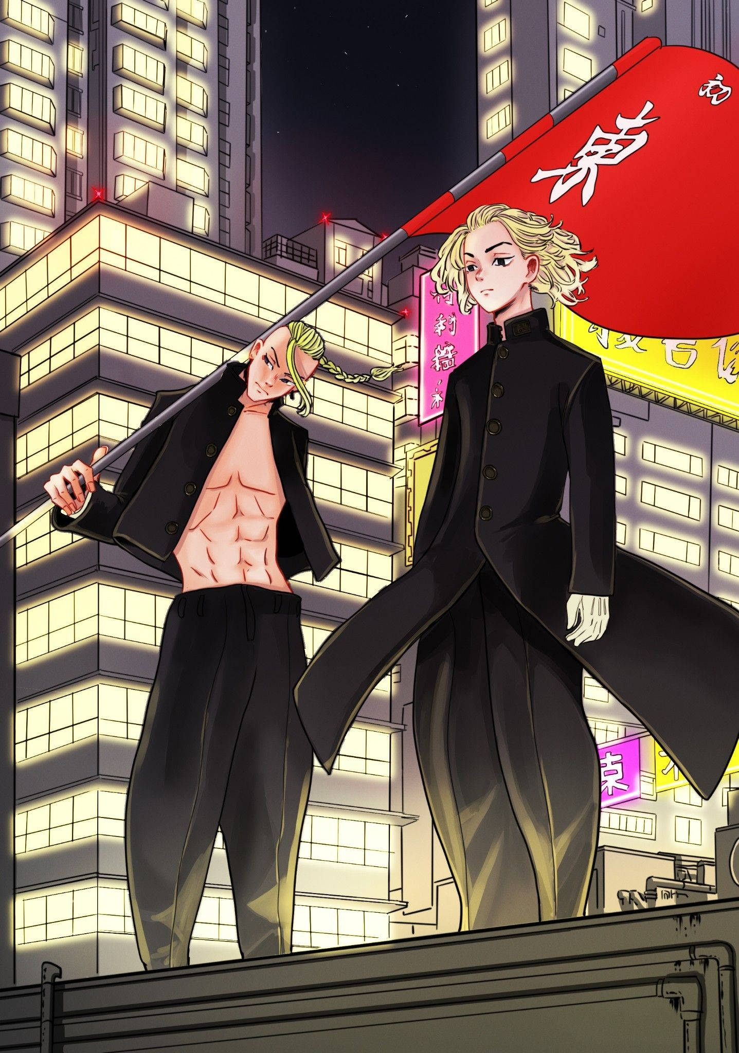 Draken y Mikey Tokyo Revengers Fondos de pantalla