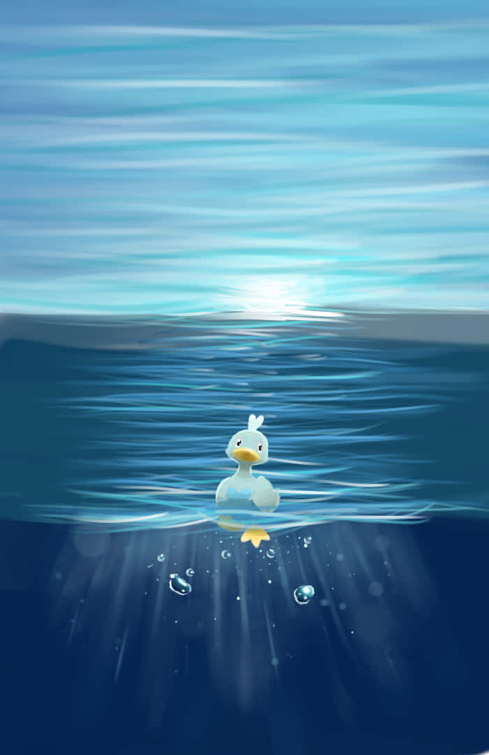 Ducklett en el Océano Fondos de pantalla