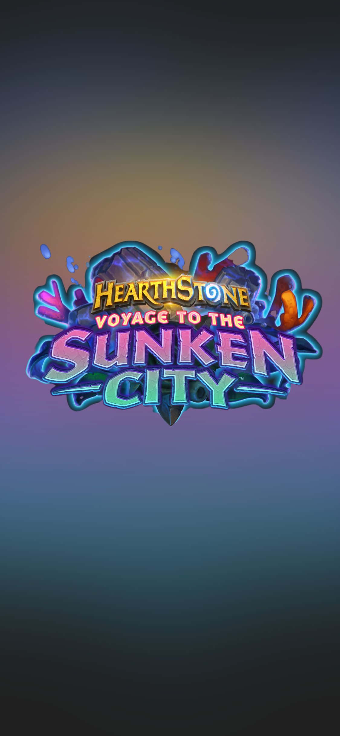 Duelo Épico en el Mundo de Hearthstone en iPhone XS Fondos de pantalla