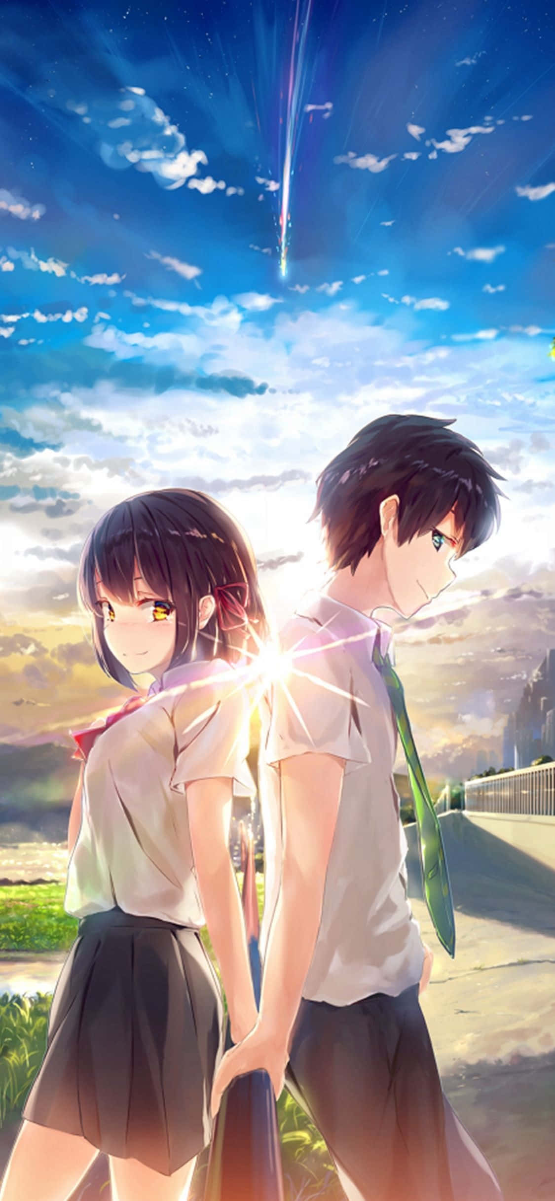 Dulce anime Your Name. película 2016 Fondos de pantalla