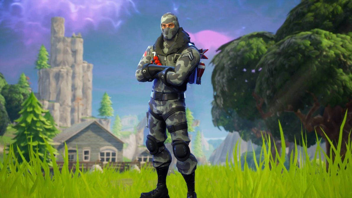 ¡Dulce o truco con la skin Havoc temática de Halloween en Fortnite! Fondos de pantalla