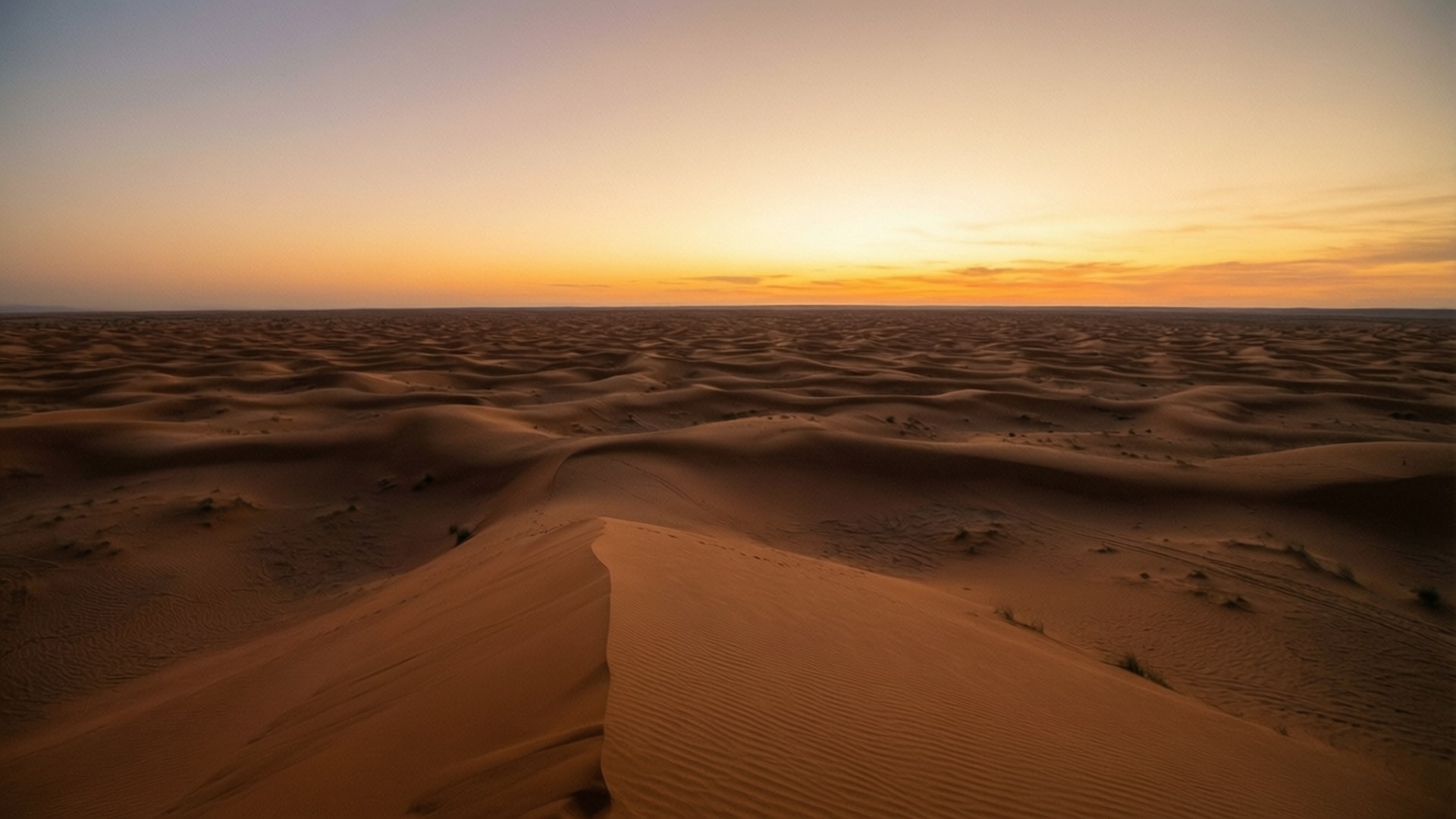 Dunas del Desierto al Atardecer Fondos de pantalla