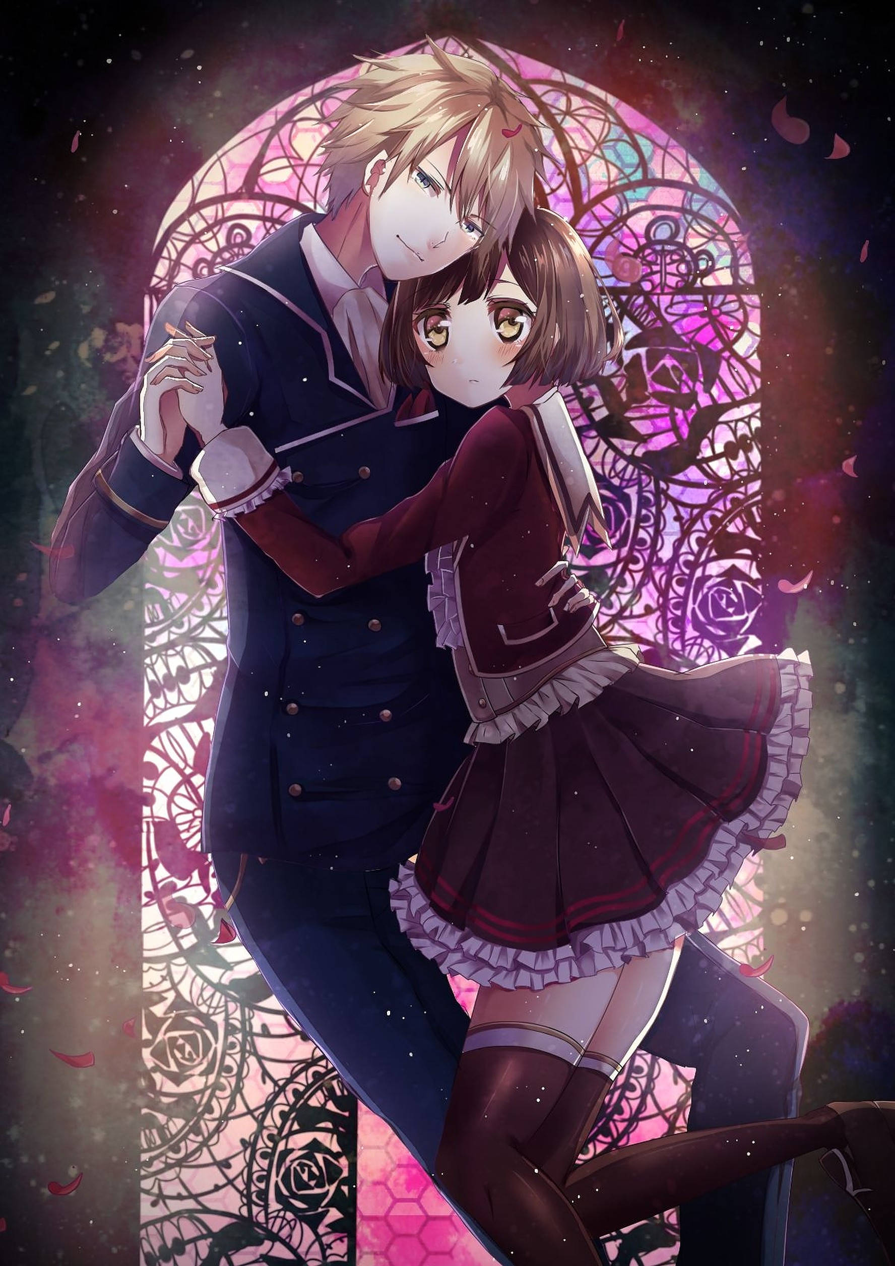 Dúo de baile anime fascinante Fondos de pantalla