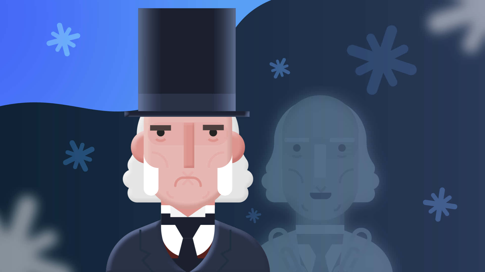 Ebenezer Scrooge en Un Cuento de Navidad Fondos de pantalla