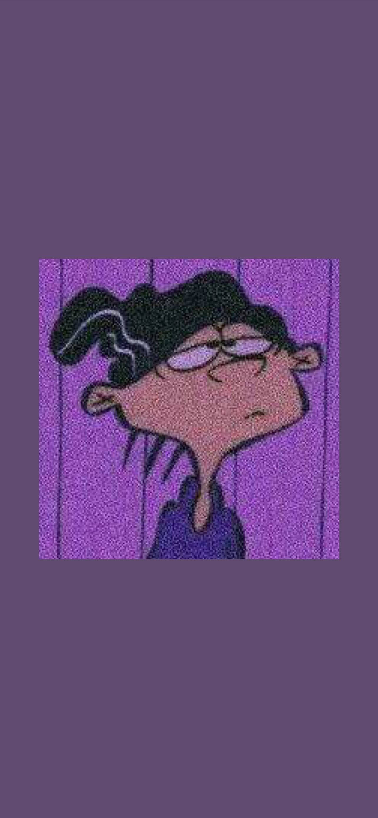 Ed Edd N Eddy Estética Púrpura Fondos de pantalla