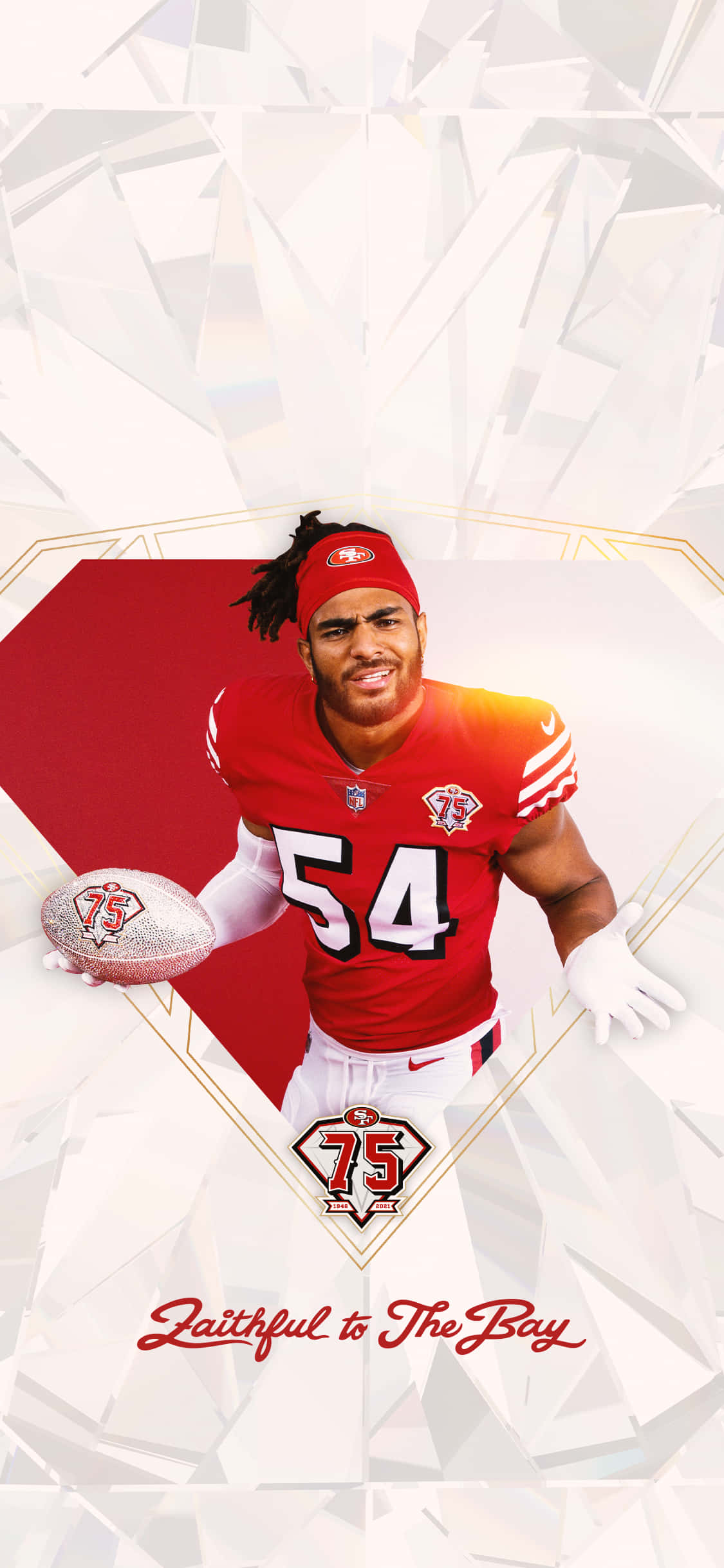 Edición de Fred Warner, fútbol americano Fondos de pantalla