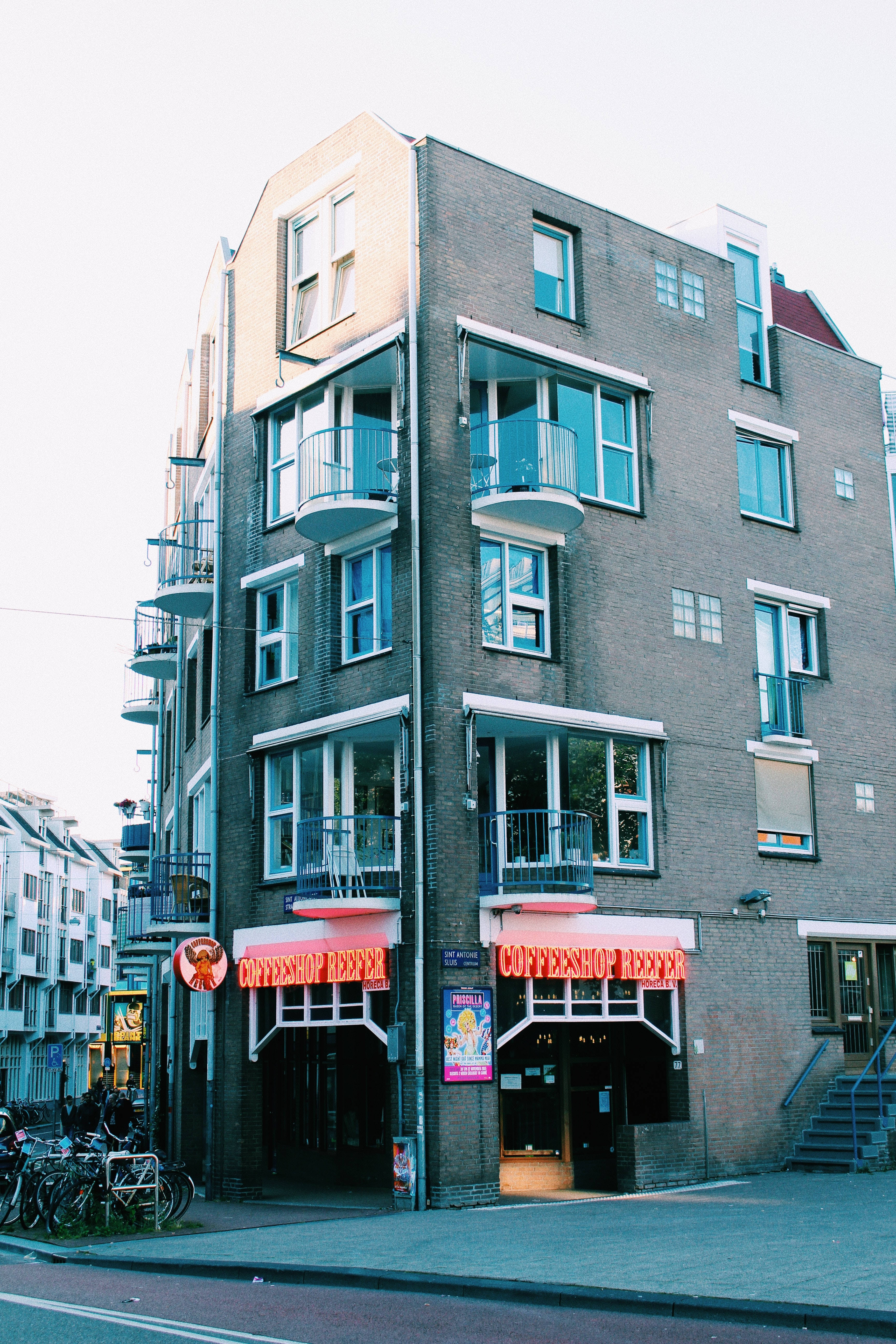 Edificio de Cafetería Fondos de pantalla