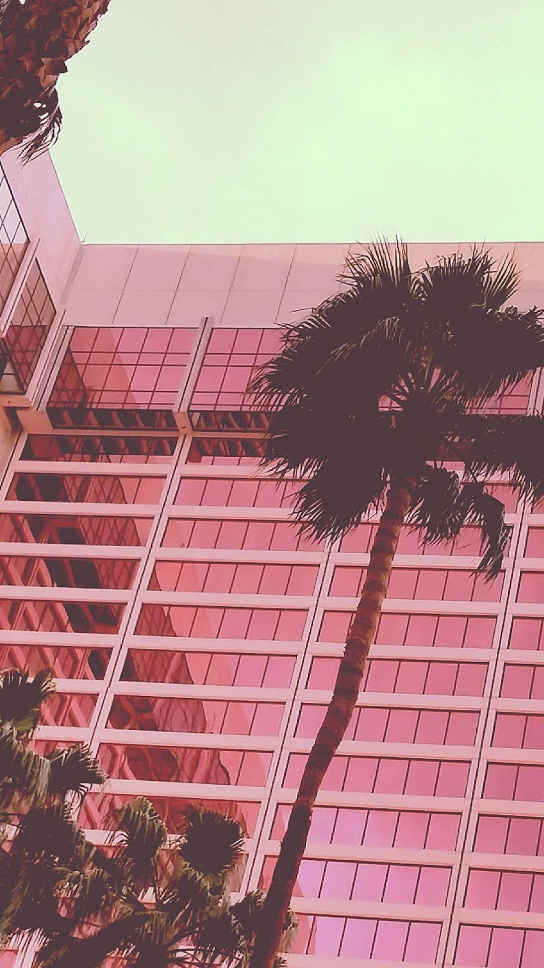 Edificio Rosa Estético Fondos de pantalla