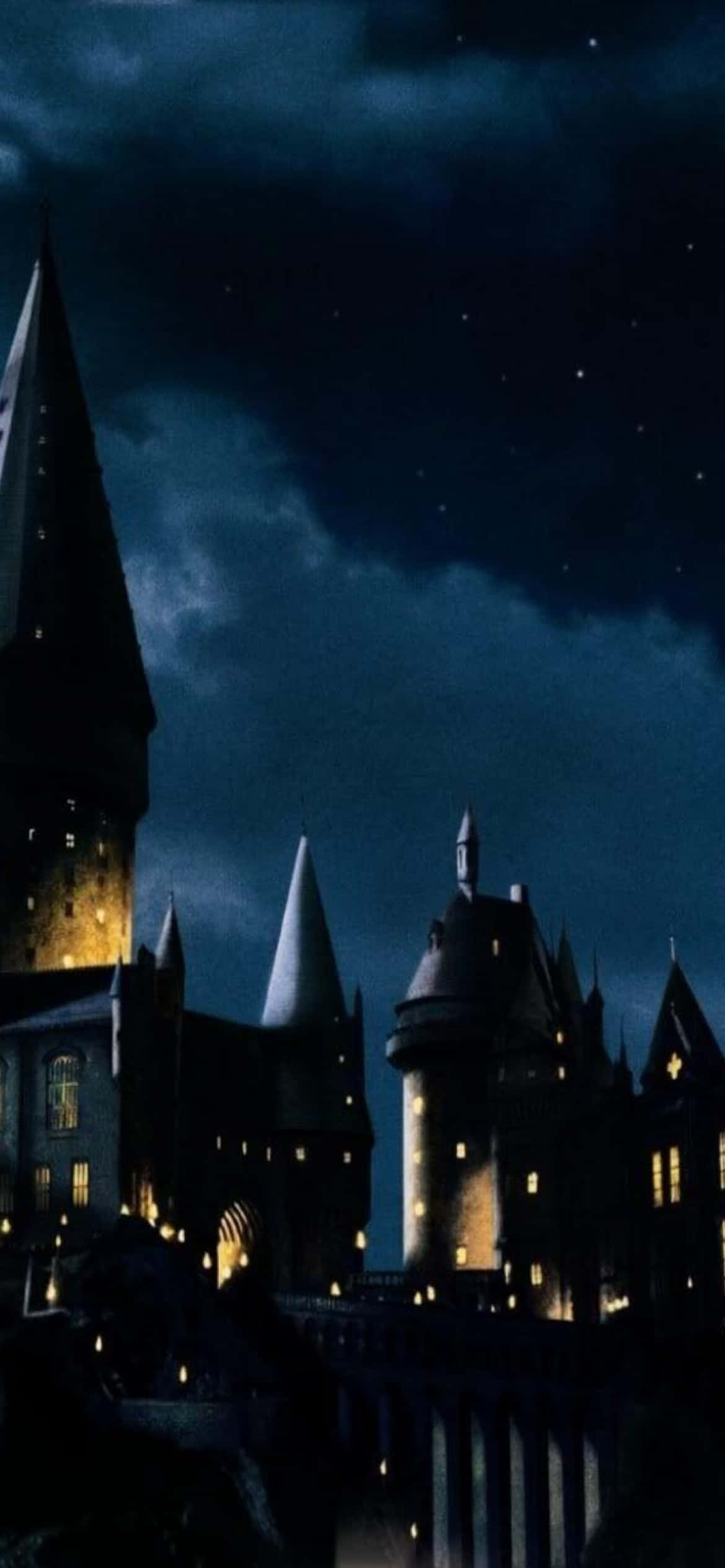 Edificios de Halloween de Harry Potter Fondos de pantalla