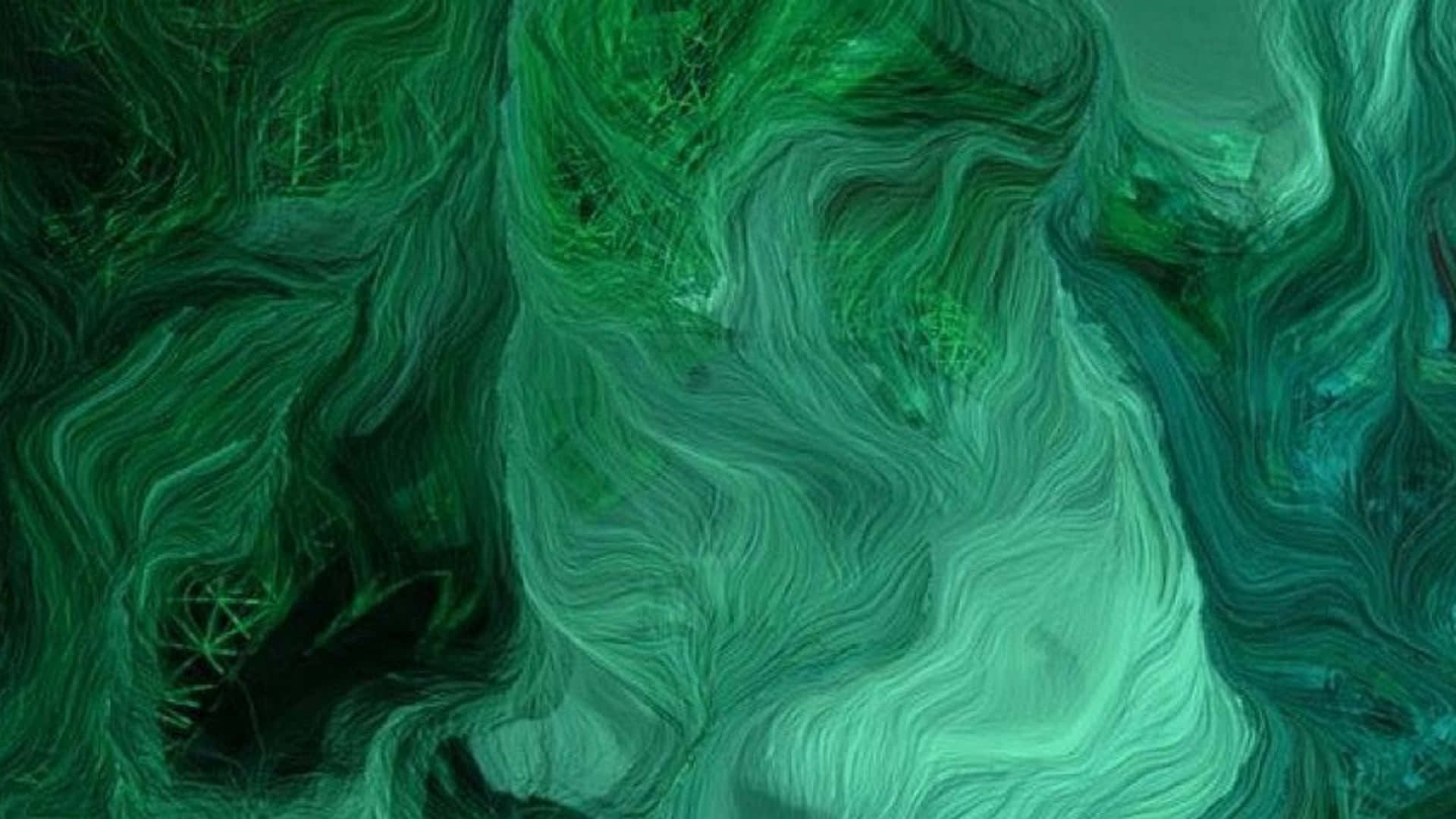 Estética azul verde