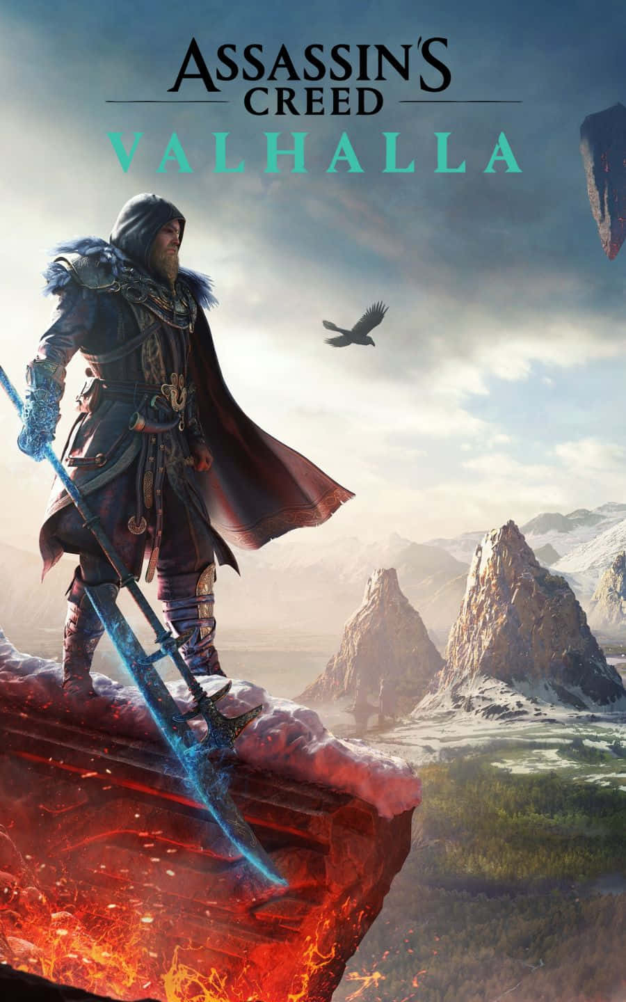 Eivor sosteniendo una guadaña: fondo de Assassin's Creed Valhalla en 1440p Fondos de pantalla