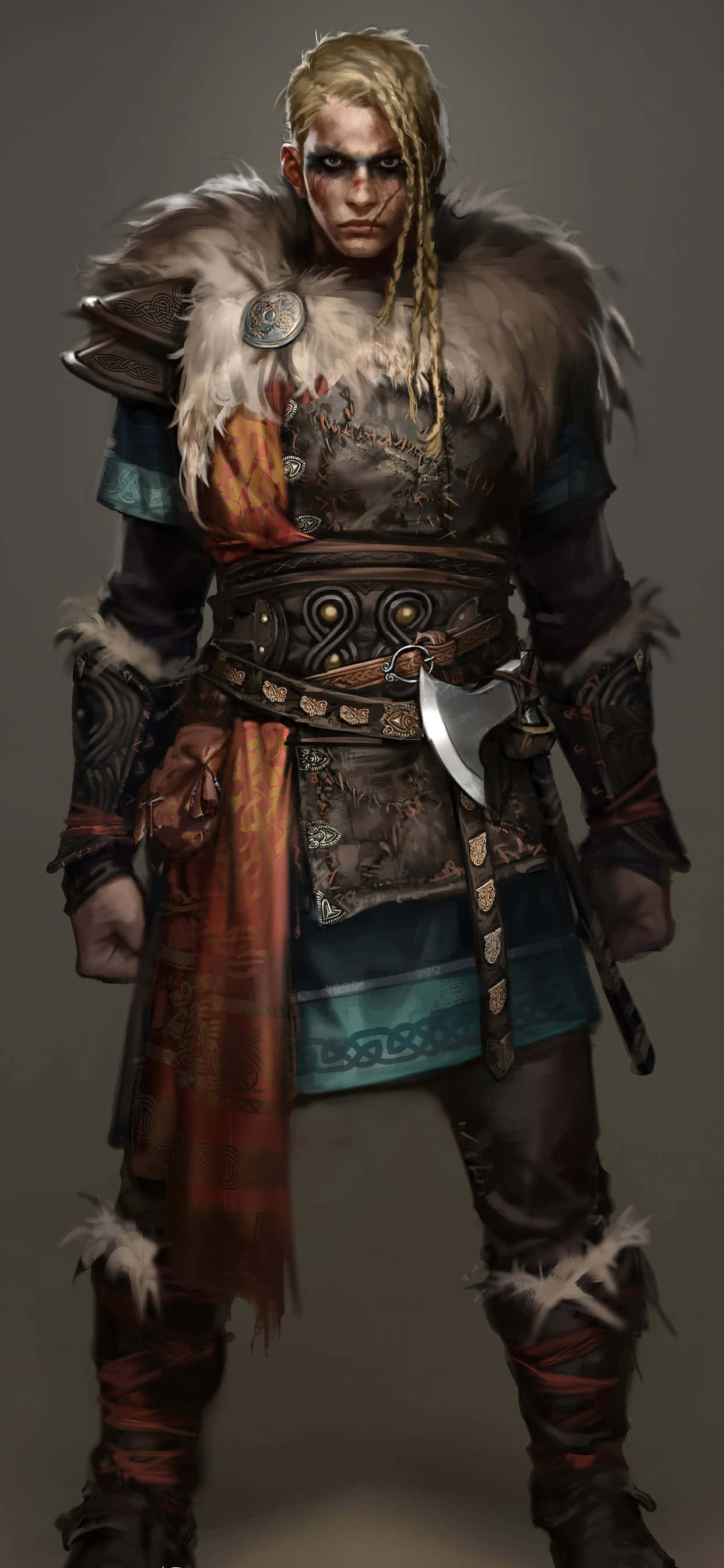 Eivor Varinsdottir Femenina Fondo iPhone Xs Max Assassin's Creed Valhalla Fondos de pantalla
