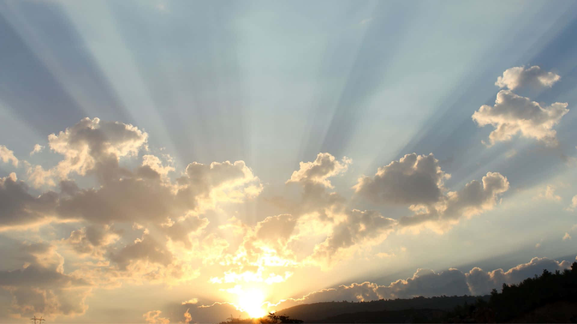El amanecer saludando al nuevo día en todo su esplendor Fondos de pantalla