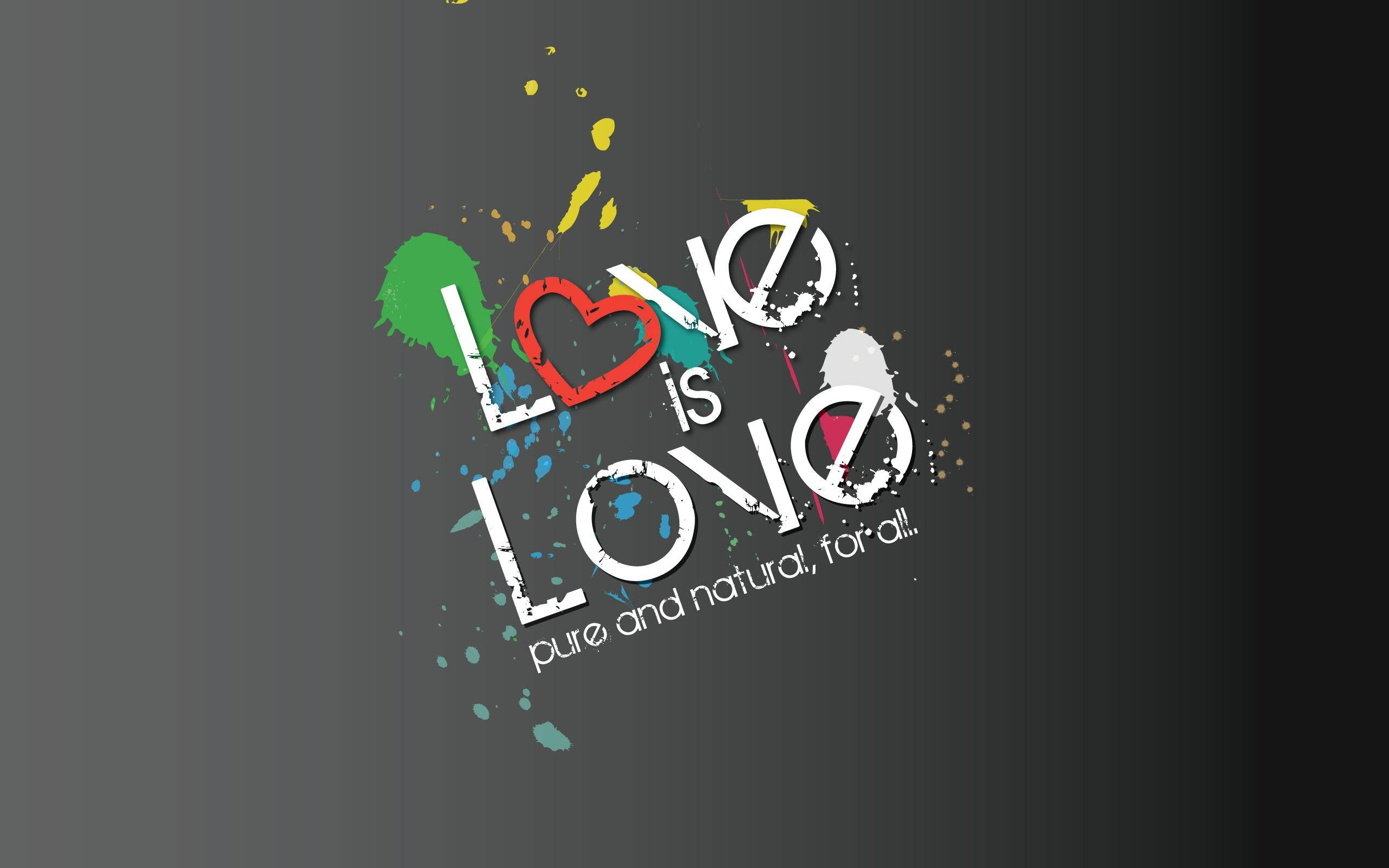 El Amor Es Amor Cita de Arte Fondos de pantalla