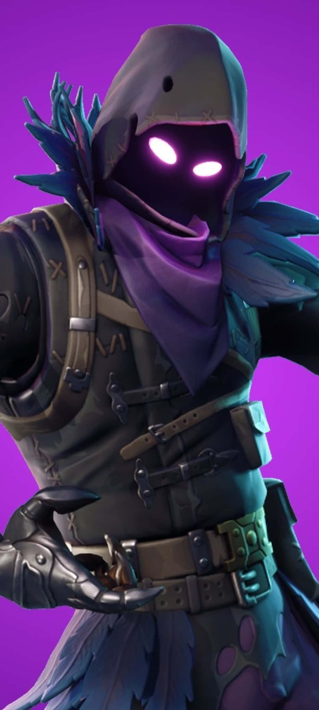 El aspecto Raven de Fortnite: la batalla definitiva entre el bien y el mal. Fondos de pantalla
