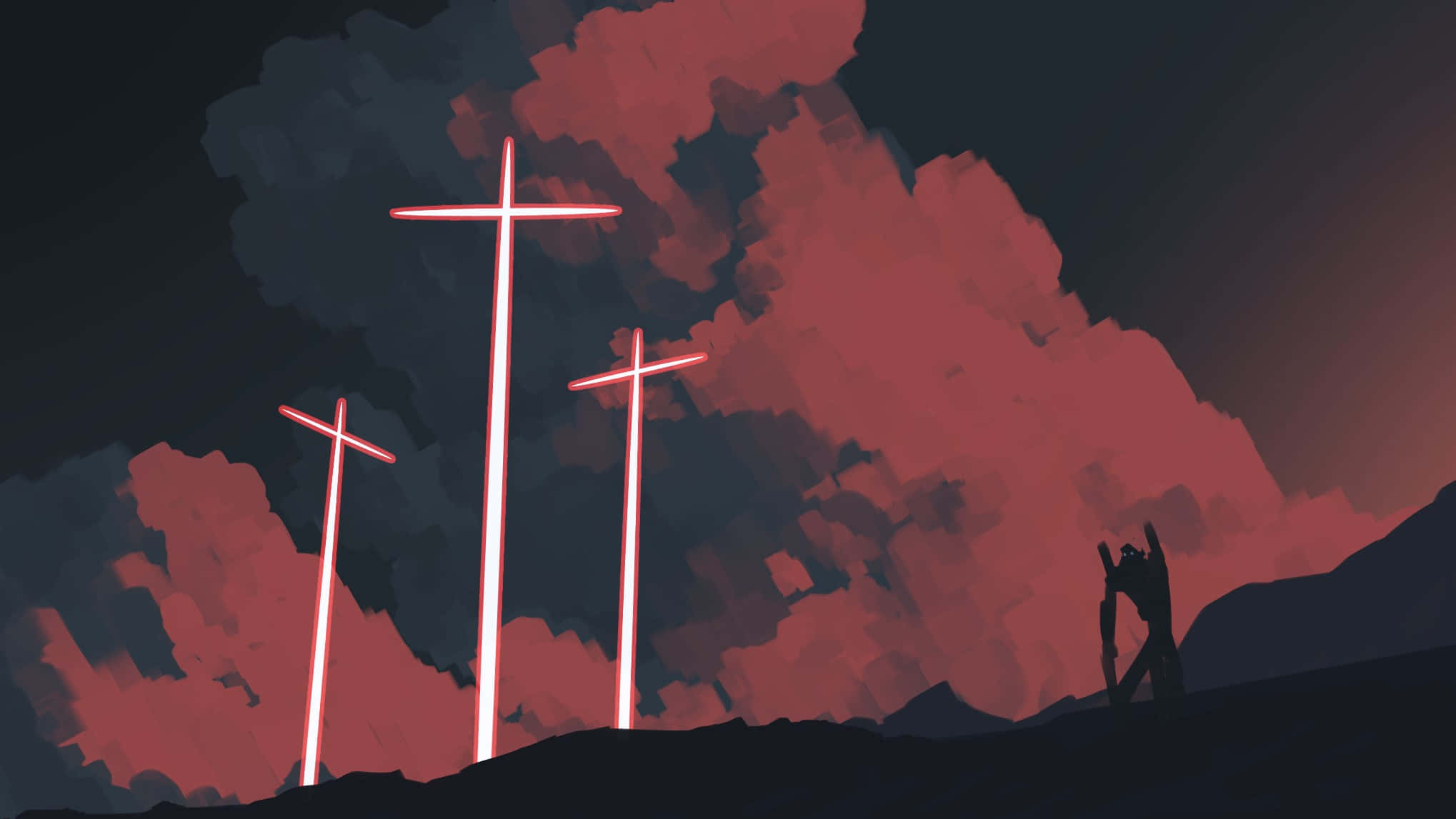 El Corazón de Evangelion Fondos de pantalla