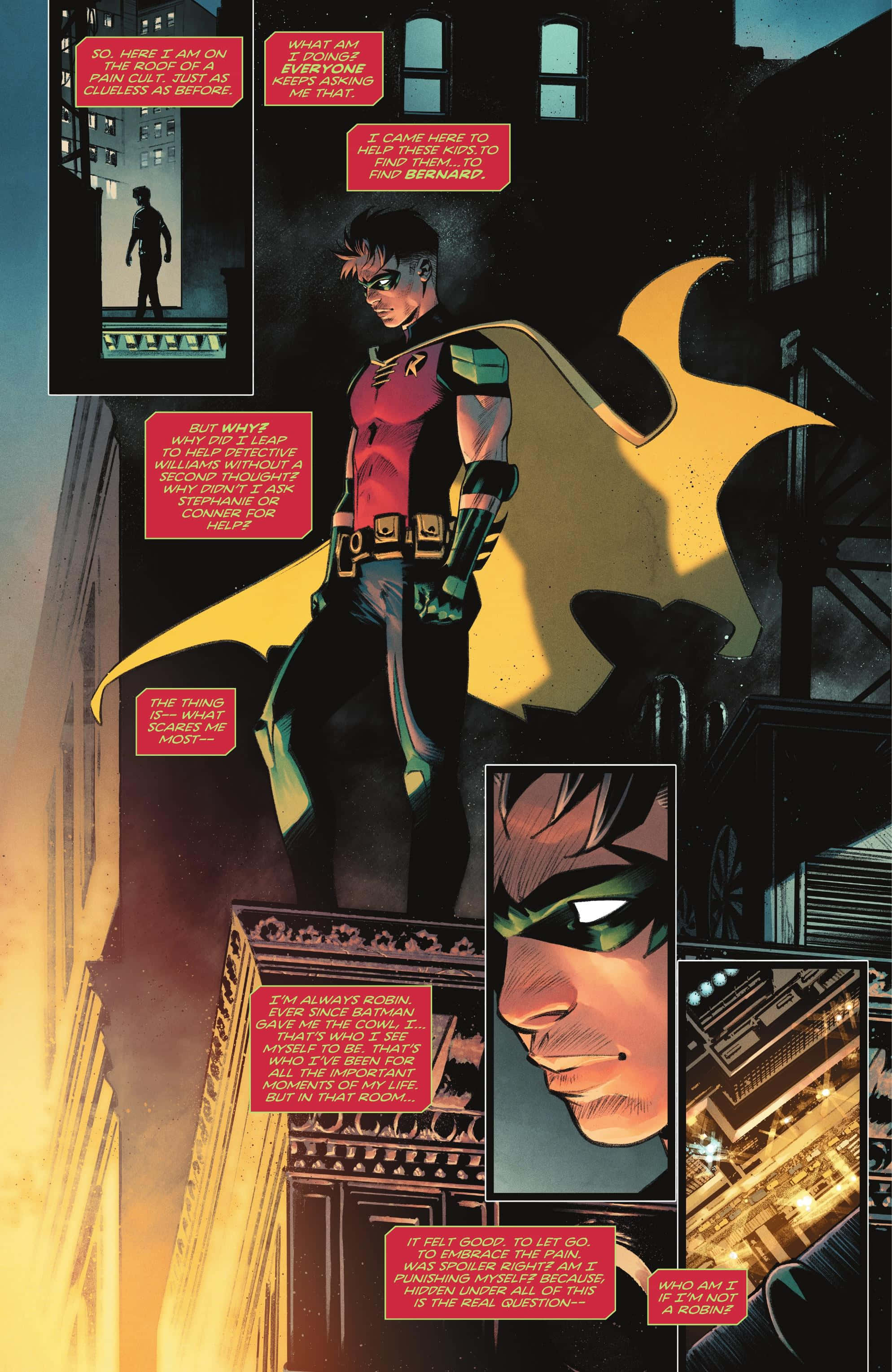 El dinámico Tim Drake en acción Fondos de pantalla