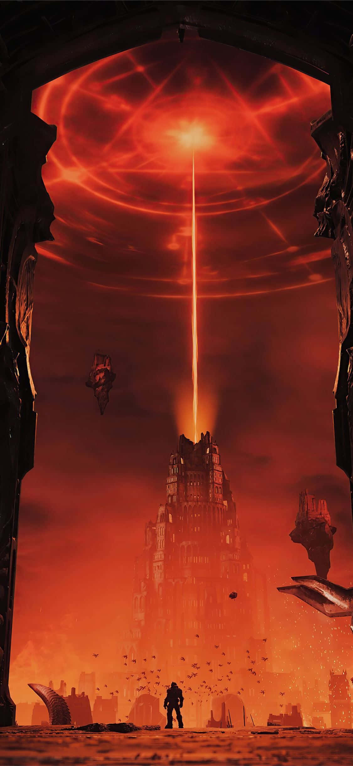 El Doom Slayer en acción en Doom Eternal Fondos de pantalla