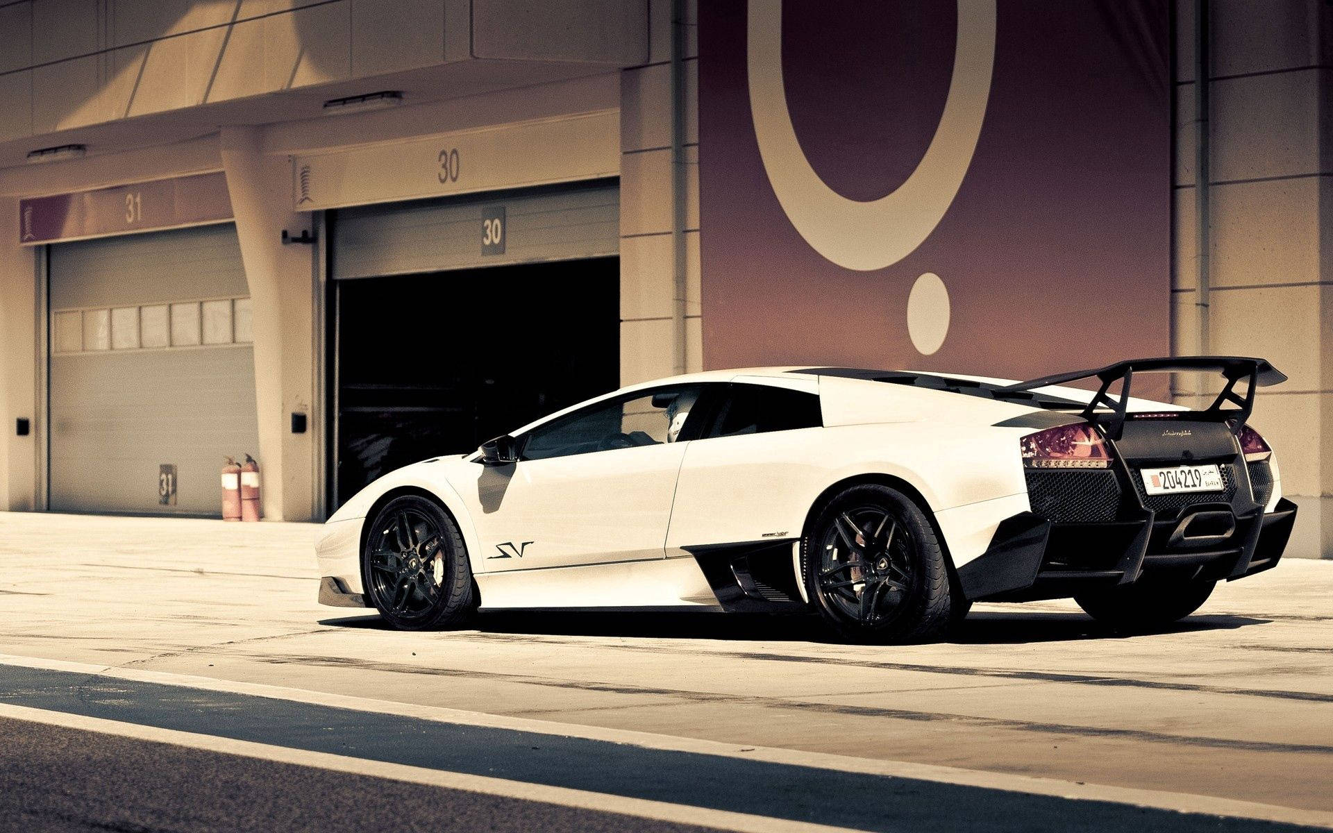 El elegante y potente Lamborghini Murciélago SV Fondos de pantalla