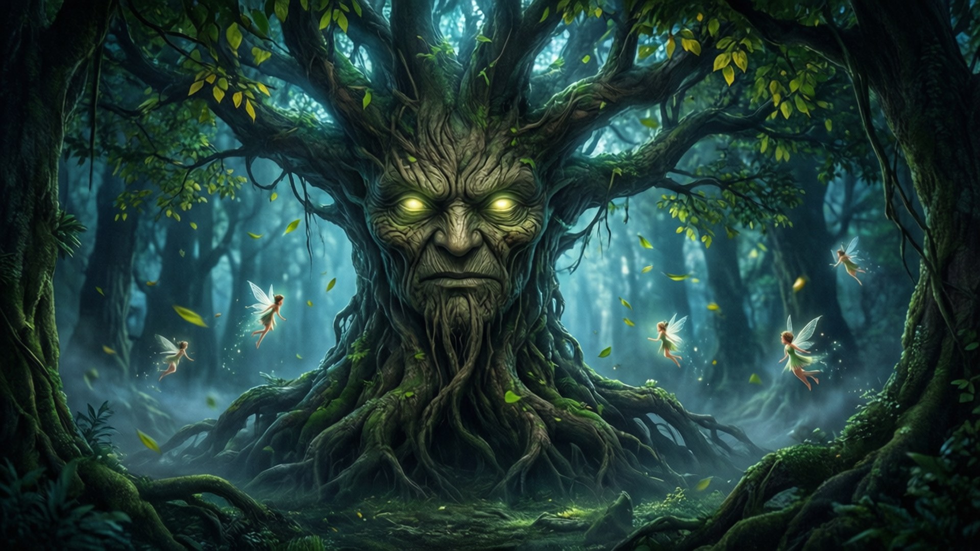 El Gran Árbol Deku Fondos de pantalla