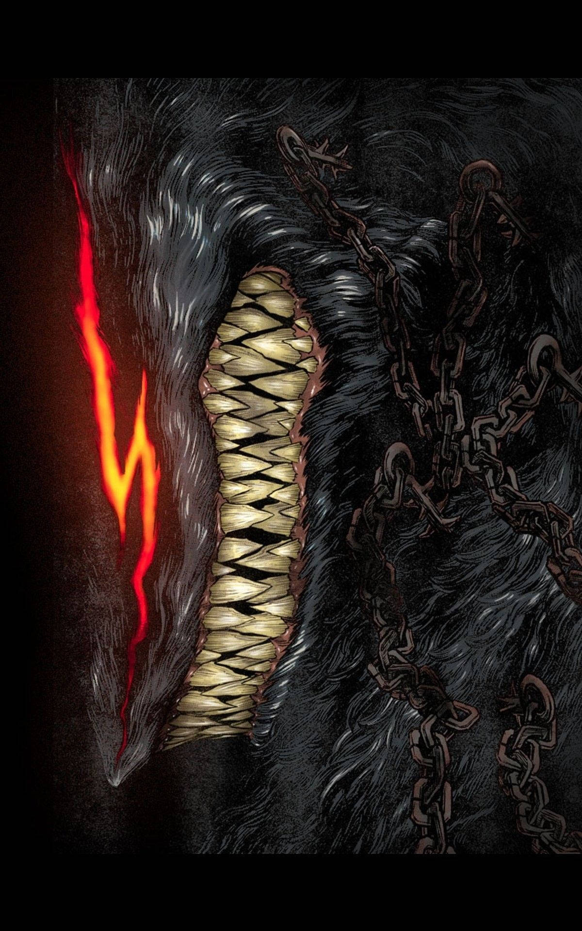 El hombre y su bestia en la serie Berserk Fondos de pantalla