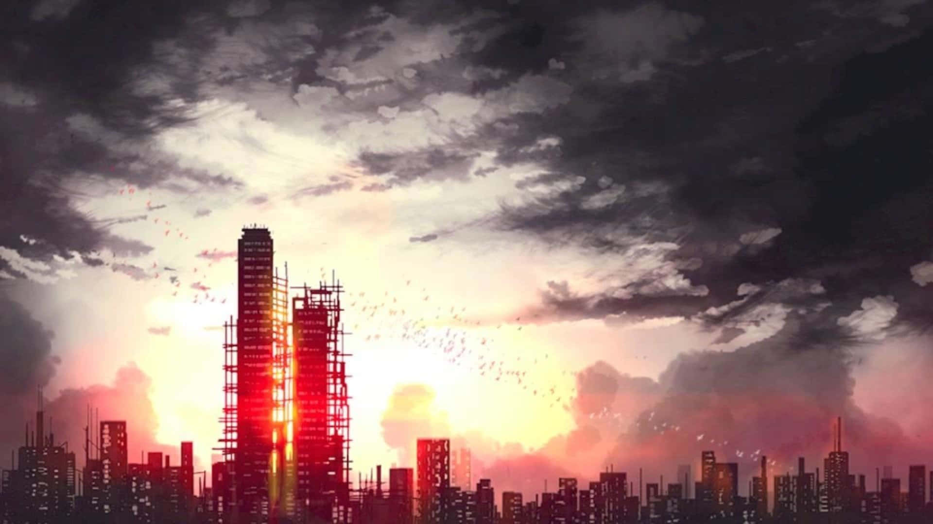 El horizonte sombrío de Dark City Fondos de pantalla