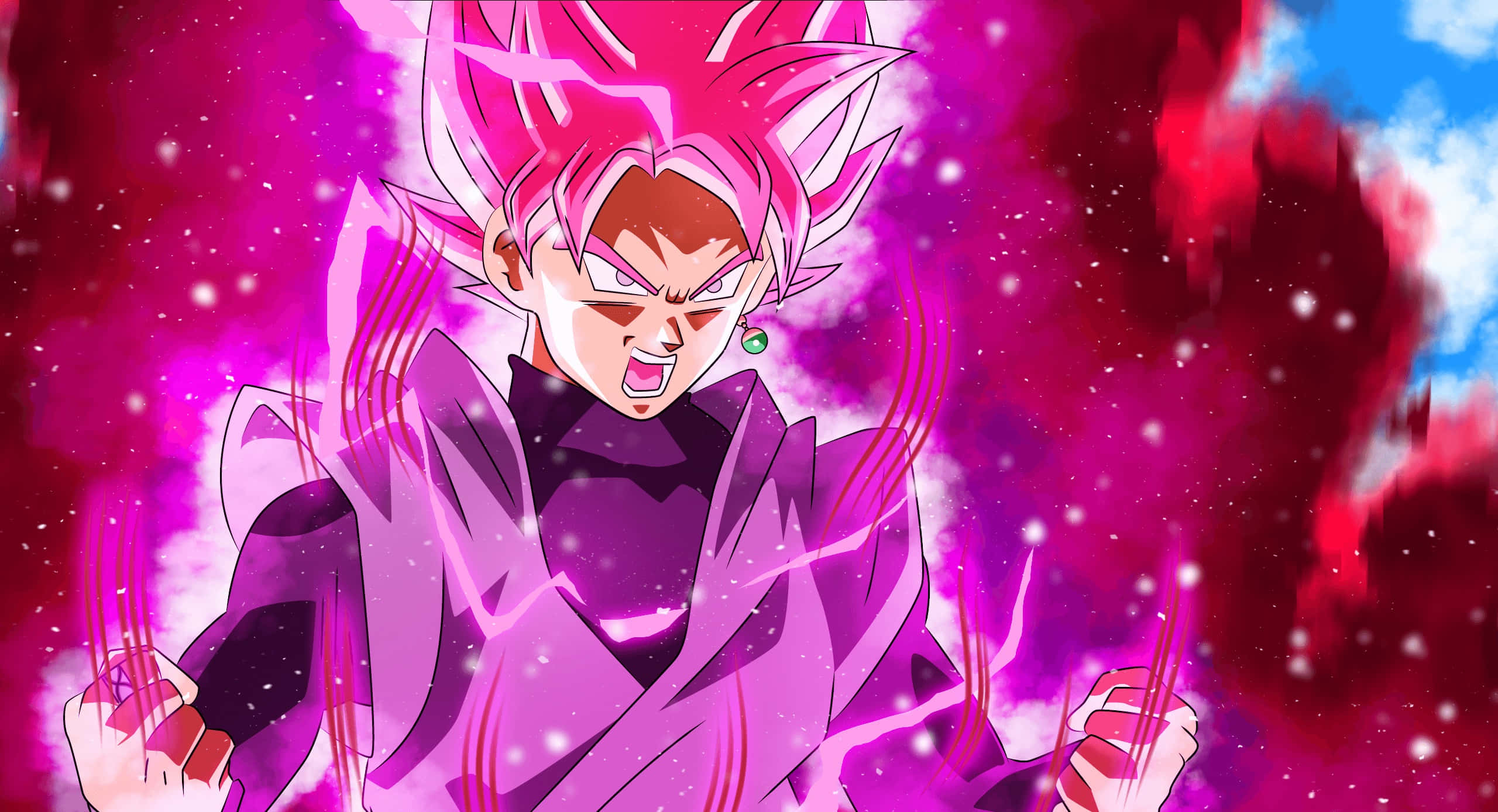 El icónico Goku Black desatado Fondos de pantalla