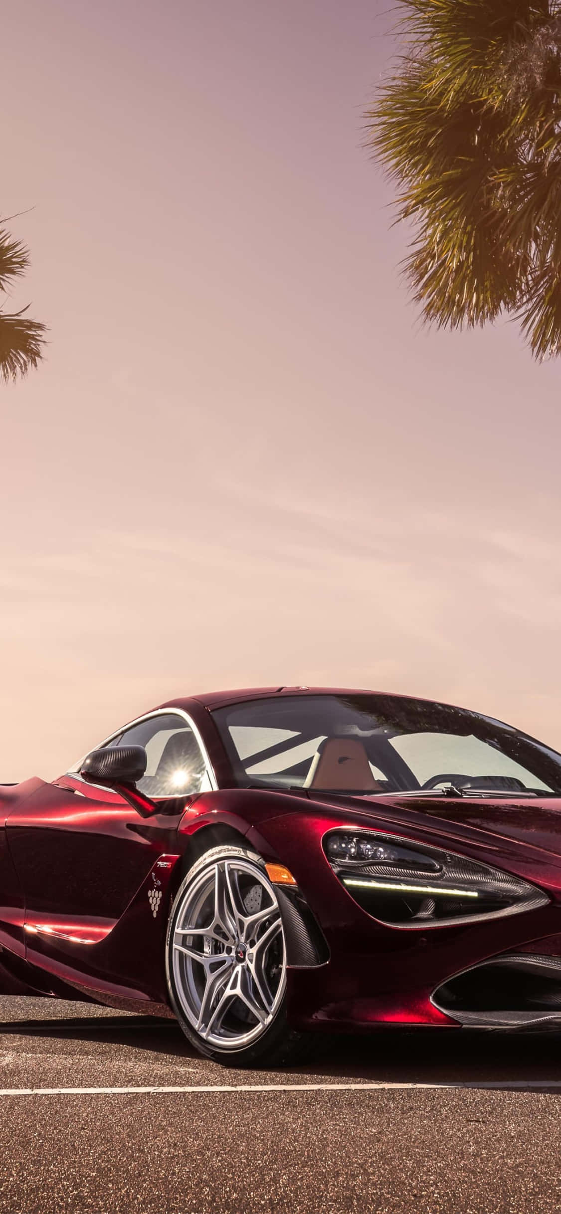 El iPhone Xs y el McLaren 720s: un símbolo de lujo Fondos de pantalla
