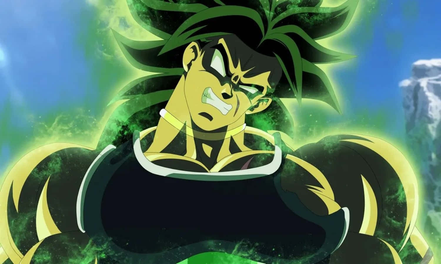 El Legendario Super Saiyajin, Broly, iniciando la acción en Dragon Ball Super! Fondos de pantalla