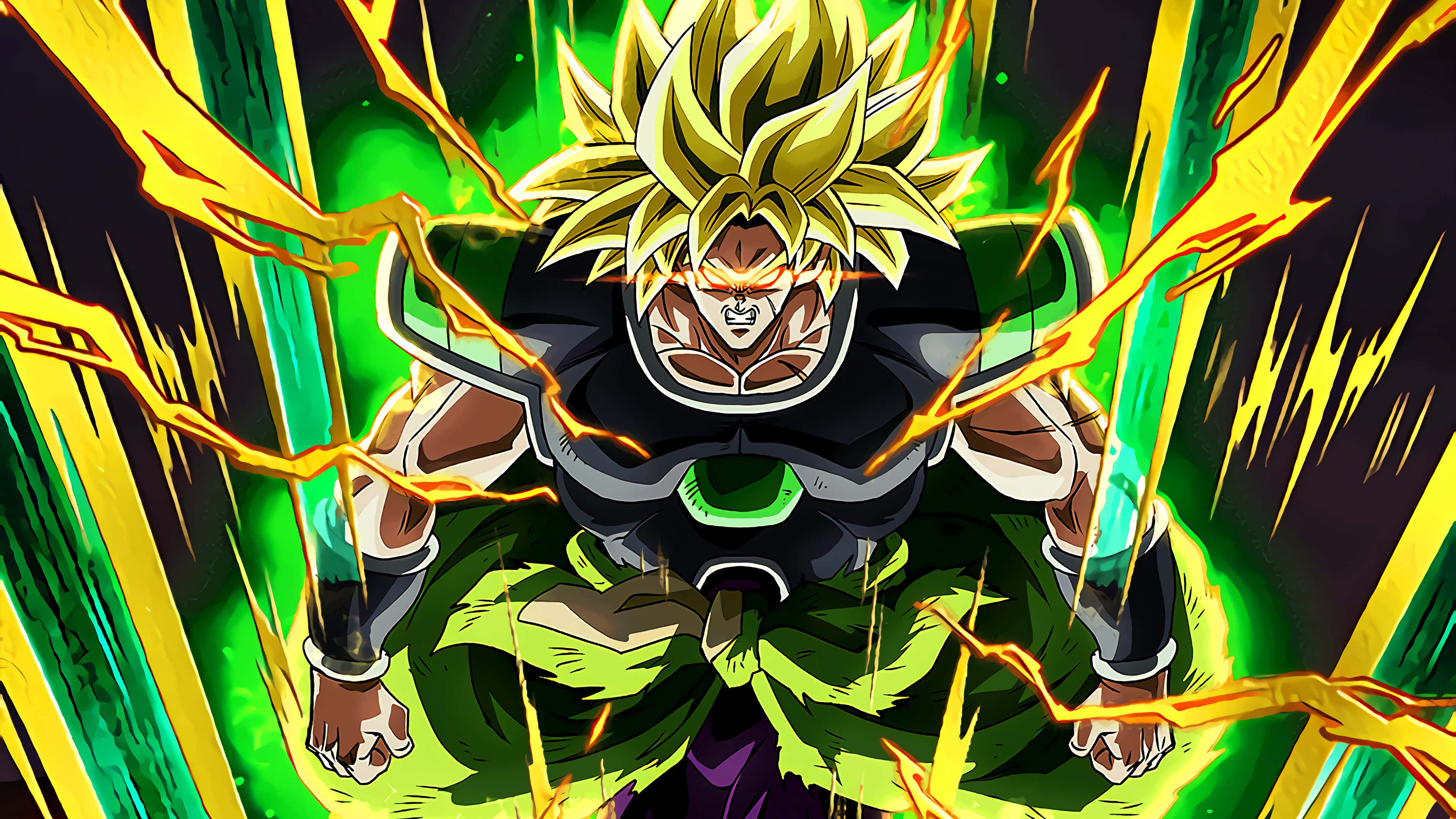El Legendario Super Saiyajin Broly regresa para enfrentarse a Goku en Dragon Ball Super Broly Fondos de pantalla